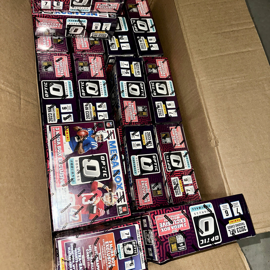 2023 Donruss Optic Football ~ Mega Box (Green Hyper)