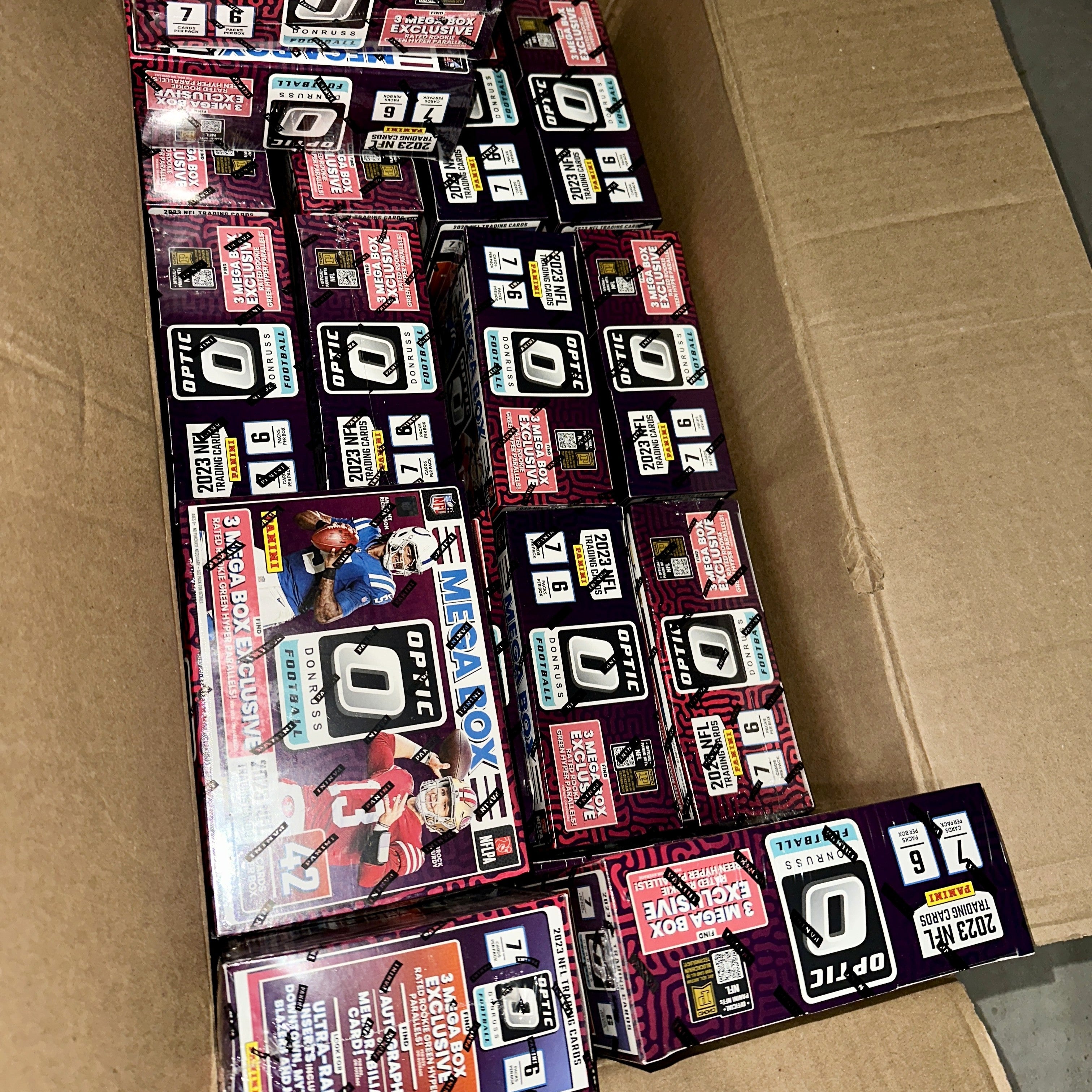 2023 Donruss Optic Football ~ Mega Box (Green Hyper) – Limited Collectibles