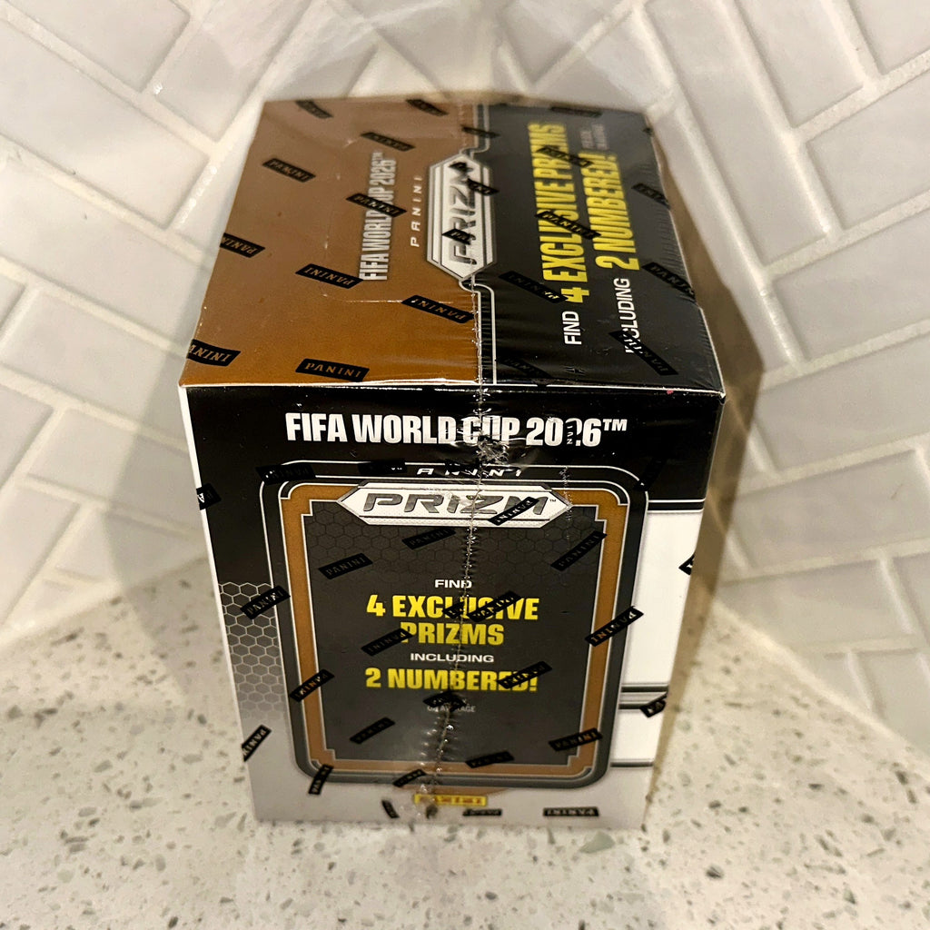 Panini Prizm FIFA World Cup Soccer 2026 Hobby Preferred Box Side 2
