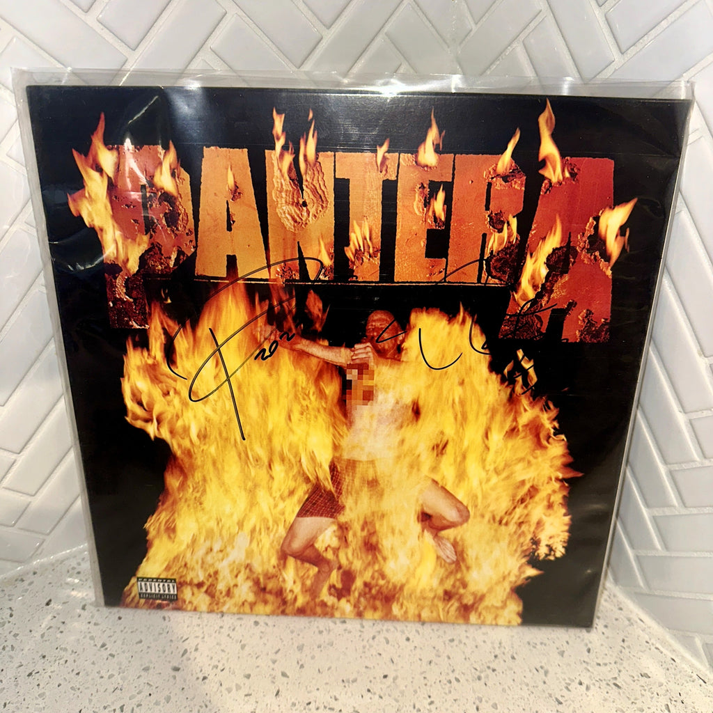 Pantera - Reinventing the Steel LP - Vinyl Record - Band Signed on Sleeve - media_vinyl