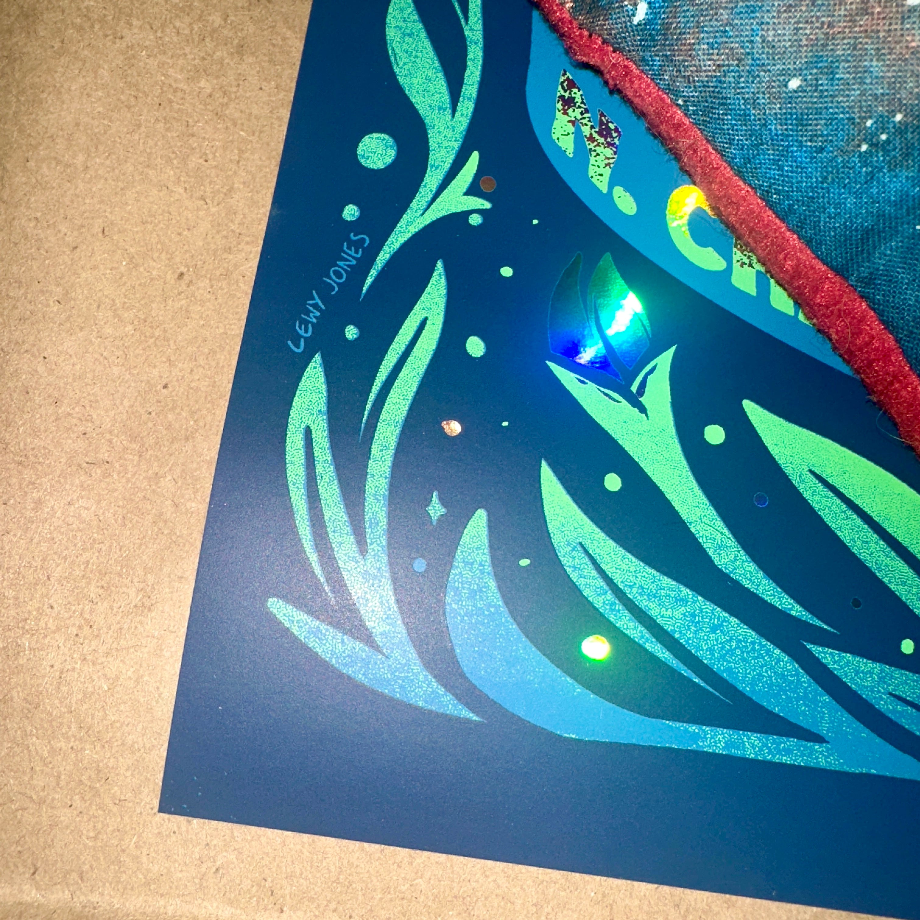 Phish Side Crease Charleston 2025 Limited Artist Edition Foil Variant Poster Lewy Jones Corner 2 – Limited Collectibles