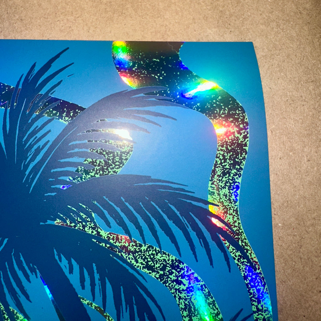 Phish Side Crease Charleston 2025 Limited Artist Edition Foil Variant Poster Lewy Jones Corner 4