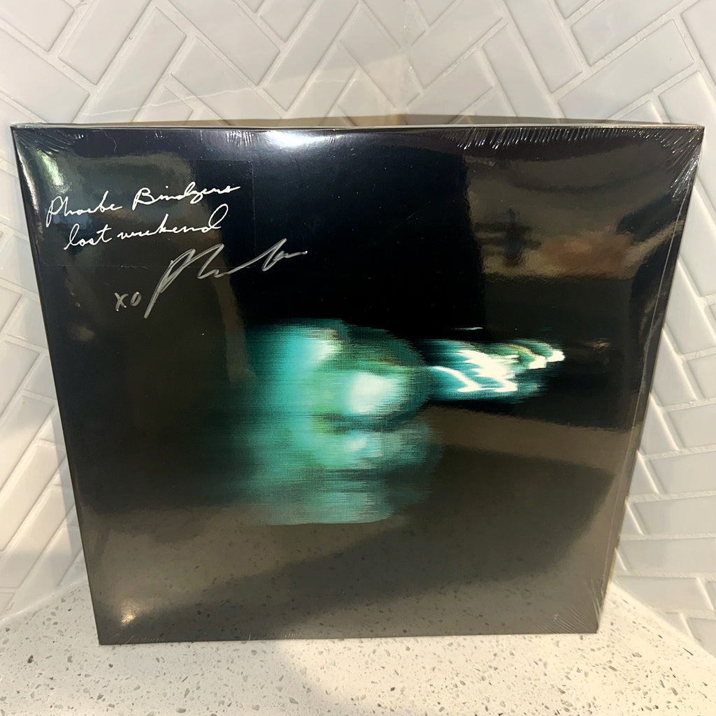 Phoebe Bridgers Lost Weekend 2LP Autographed Vinyl Record with Hand Signed Cover Front