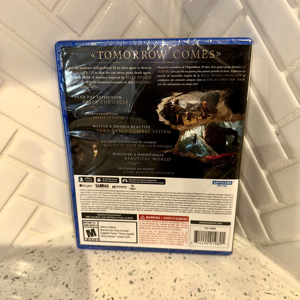PlayStation 5 Clair Obscur Expedition 33 Rear