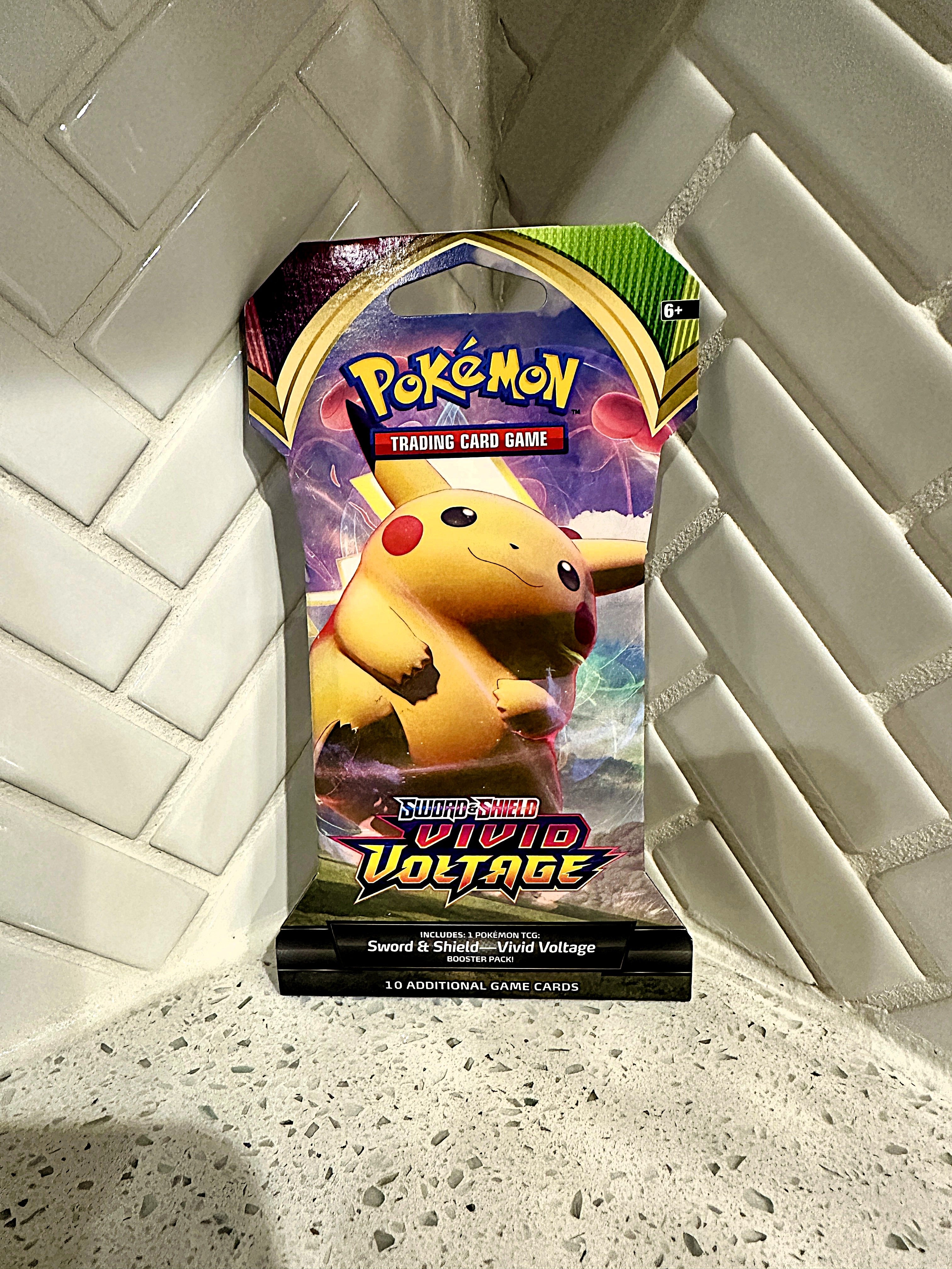 Pokémon TCG: Sword & Shield ~ Vivid Voltage Sleeved Booster Pack – Limited Collectibles