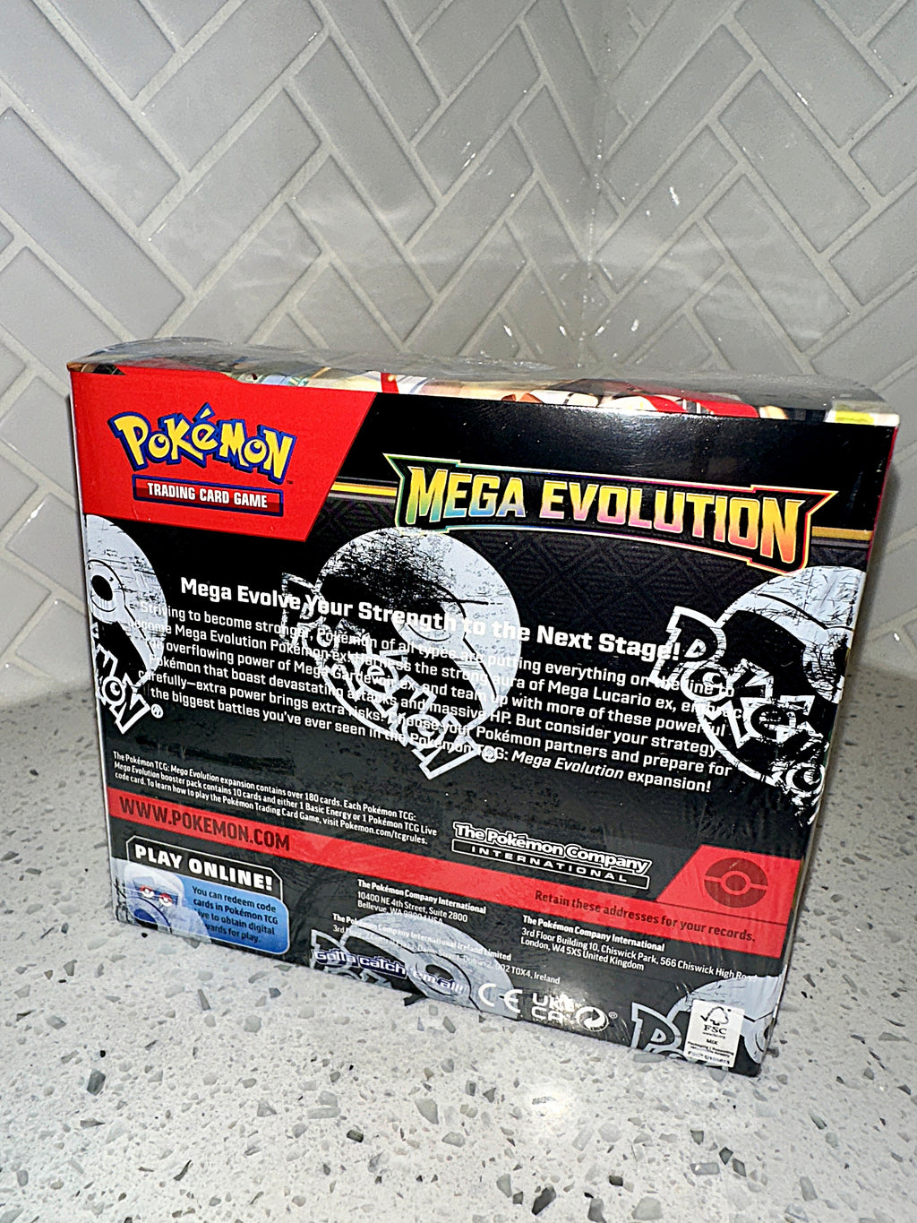 Pokémon TCG: Mega Evolution ~ Enhanced Booster Display Box