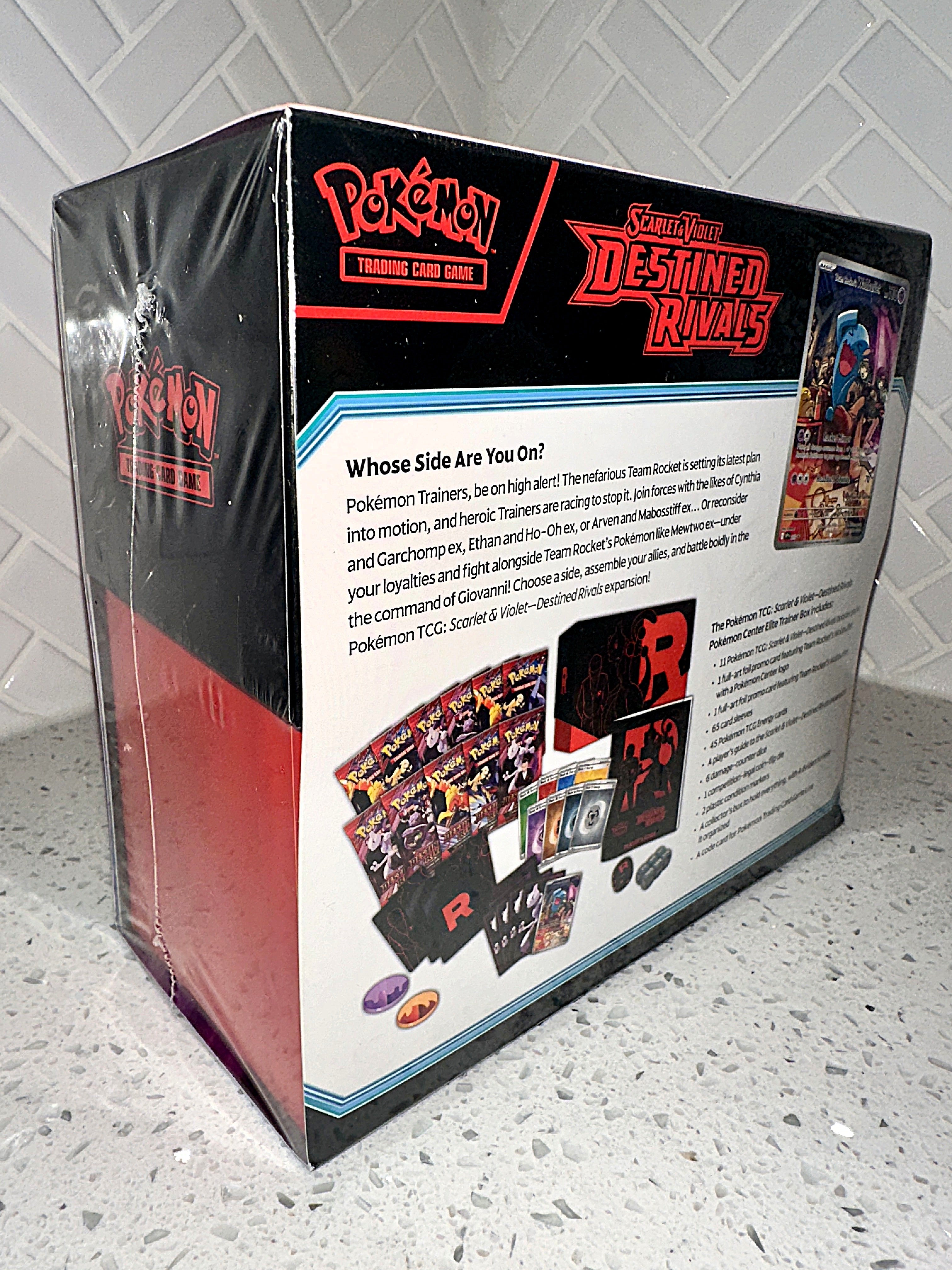 Pokemon TCG: Scarlet & Violet ~ Destined Rivals ETB (Pokemon Center Exclusive) – Limited Collectibles