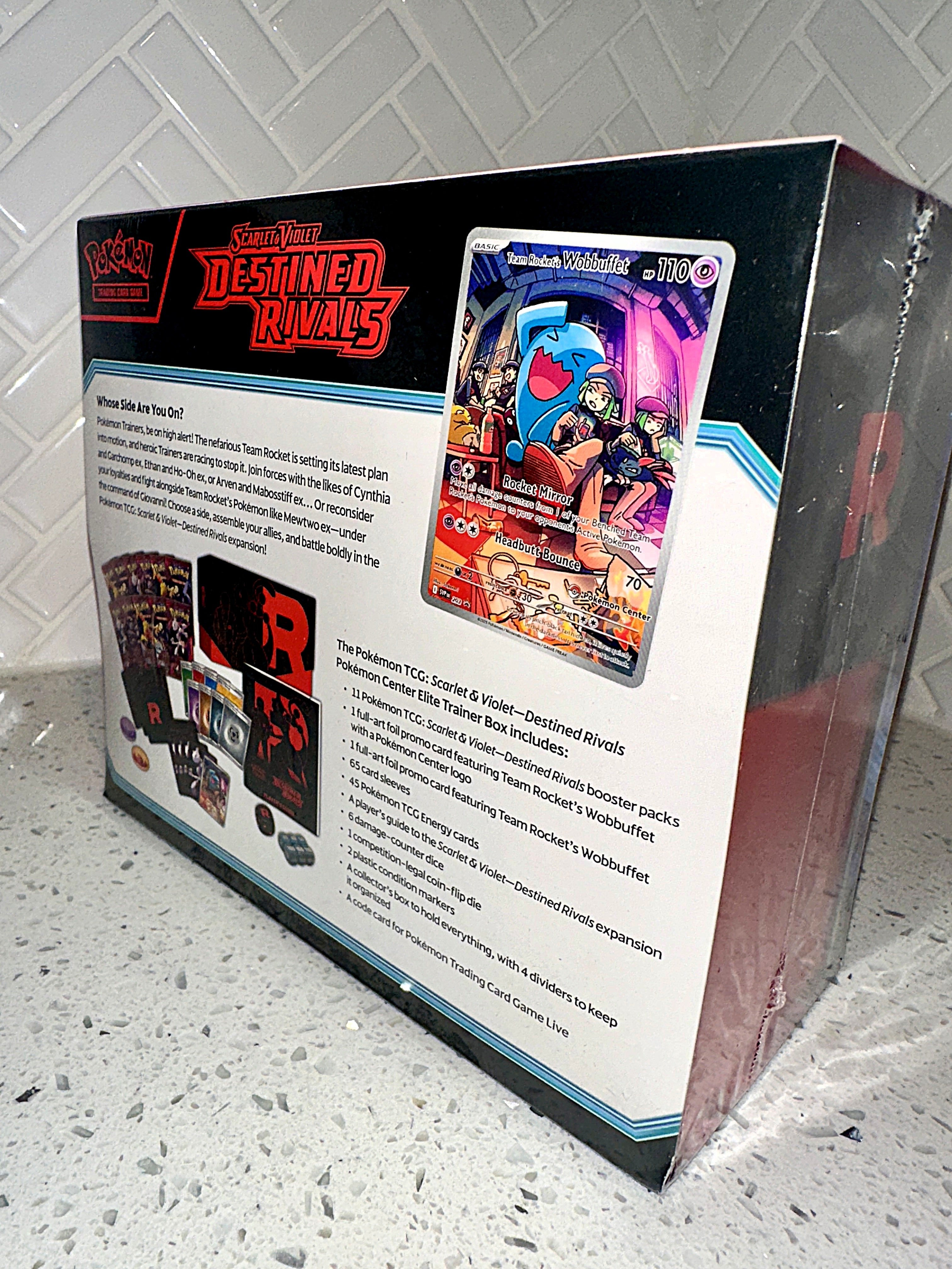 Pokemon TCG: Scarlet & Violet ~ Destined Rivals ETB (Pokemon Center Exclusive) – Limited Collectibles