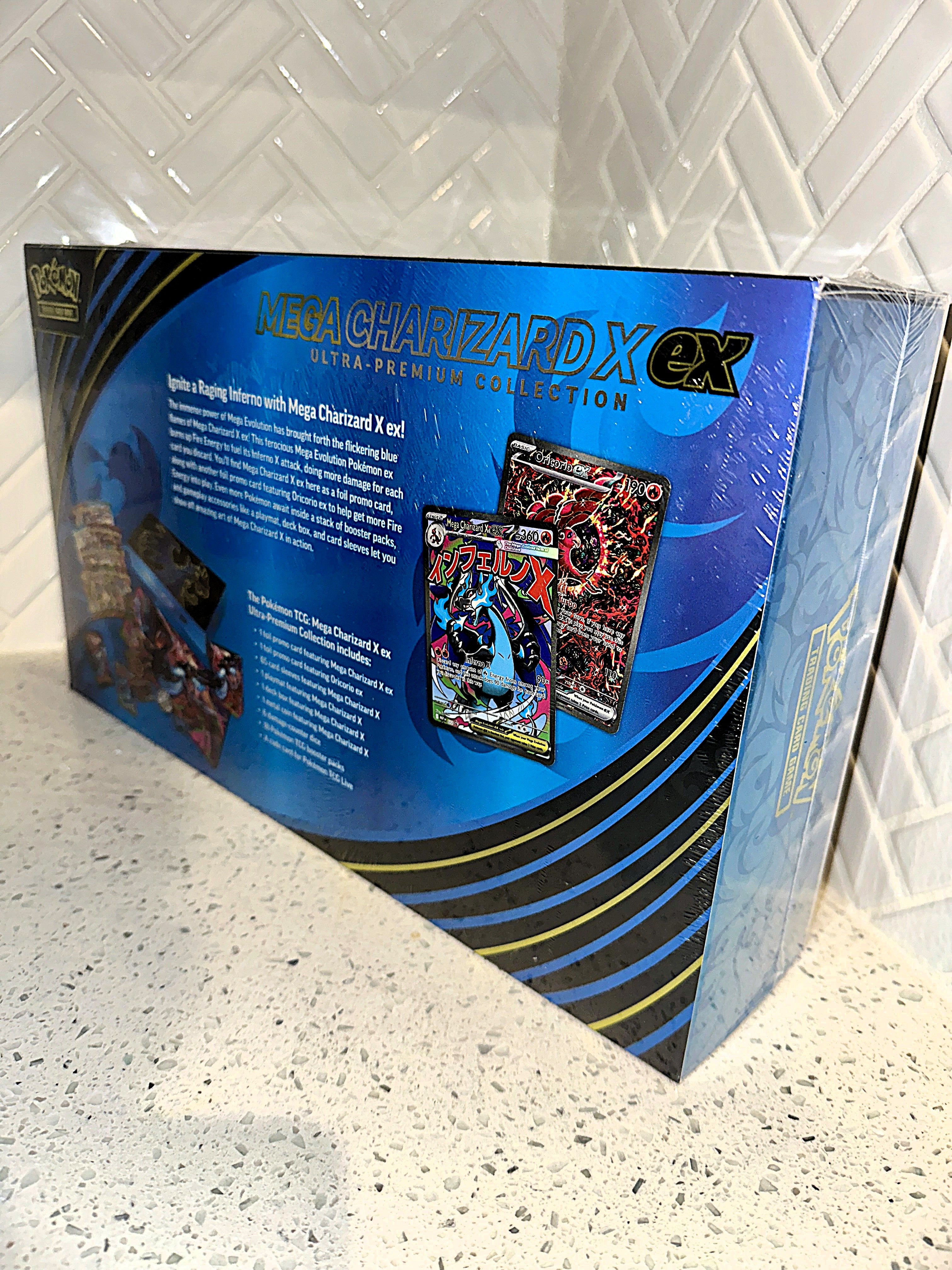 Pokémon TCG: Mega Evolution ~ Mega Charizard X ex ~ Ultra Premium Collection UPC – Limited Collectibles