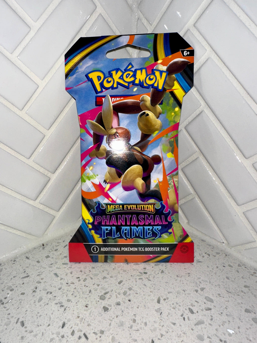 Pokemon TCG: Mega Evolution ~ Phantasmal Flames ~ Sleeved Booster Pack - tcg