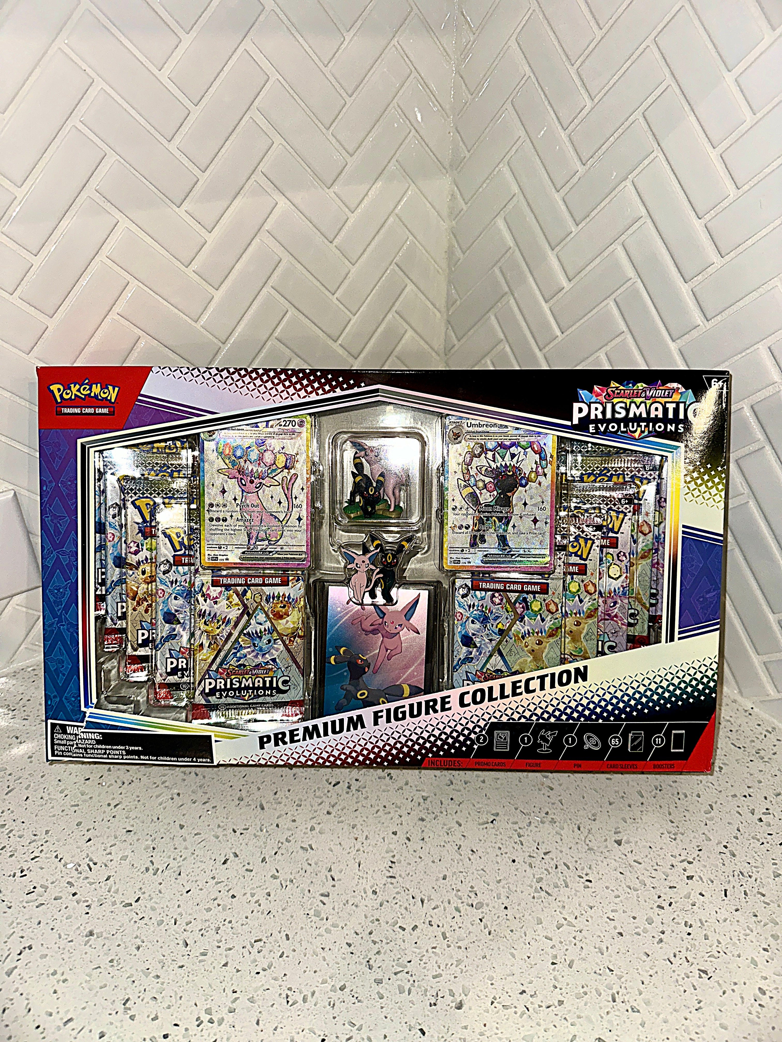 Pokémon TCG: Scarlet & Violet ~ Prismatic Evolutions ~ Premium Figure Collection – Limited Collectibles