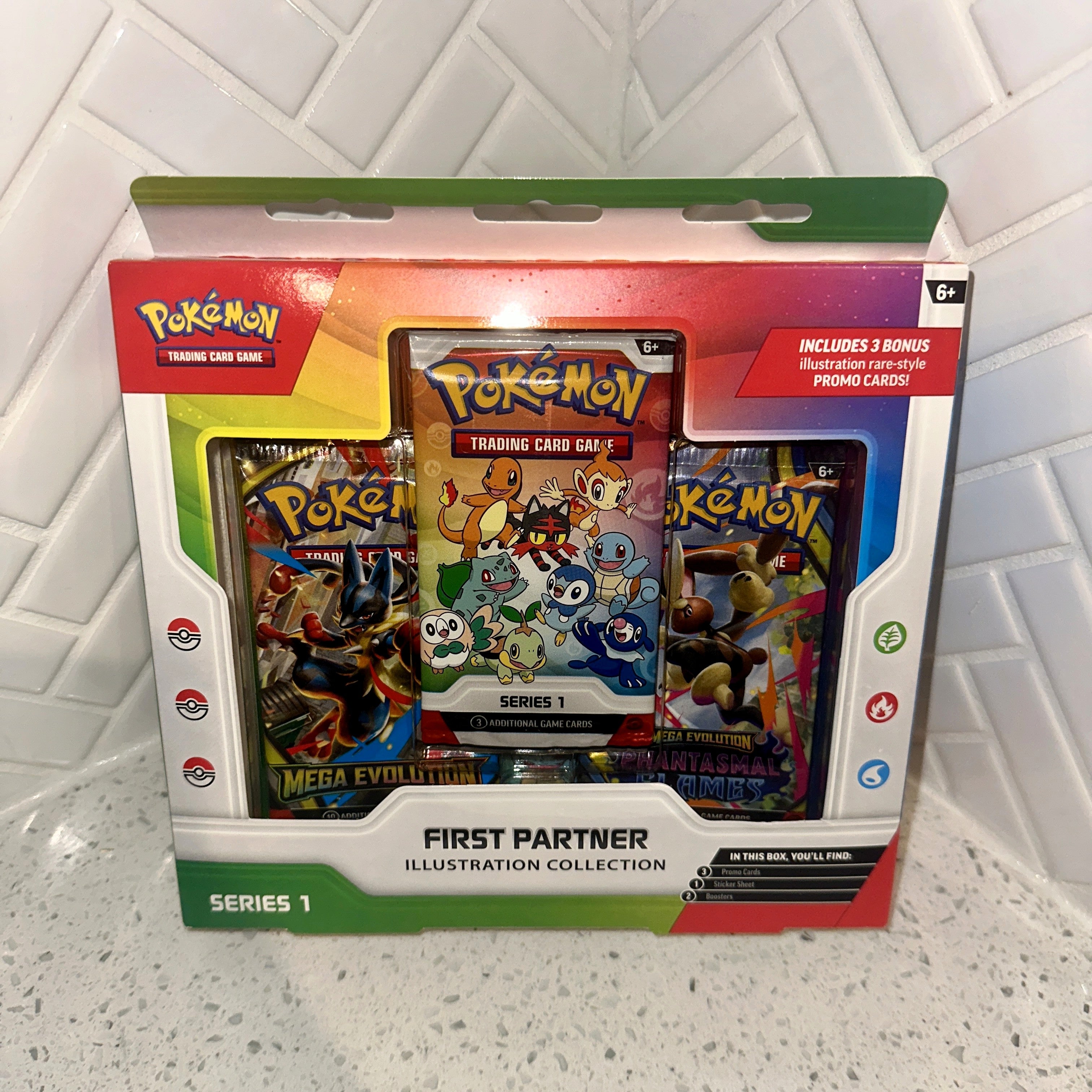 Pokémon TCG: First Partner Illustration Collection Box Series 1 – Limited Collectibles