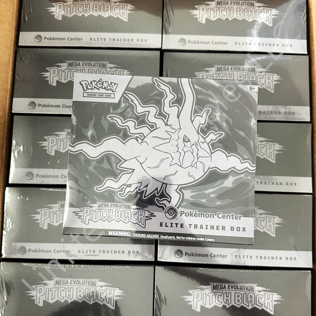Pokemon TCG ME05 Pitch Black Elite Trainer Box ETB Pokemon Center Exclusive Front