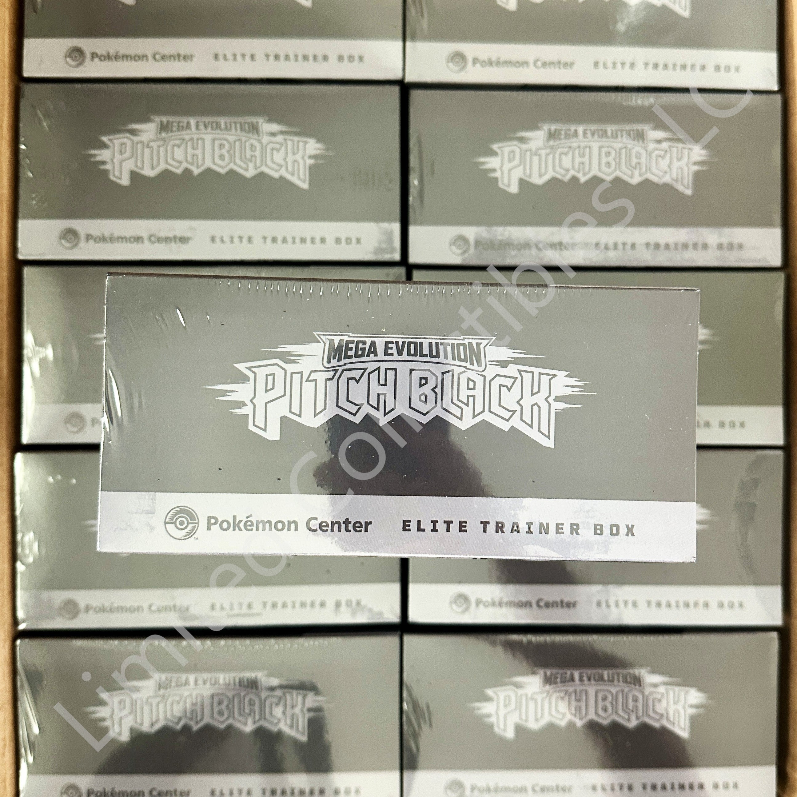 Pokemon TCG ME05 Pitch Black Elite Trainer Box ETB Pokemon Center Exclusive Top – Limited Collectibles