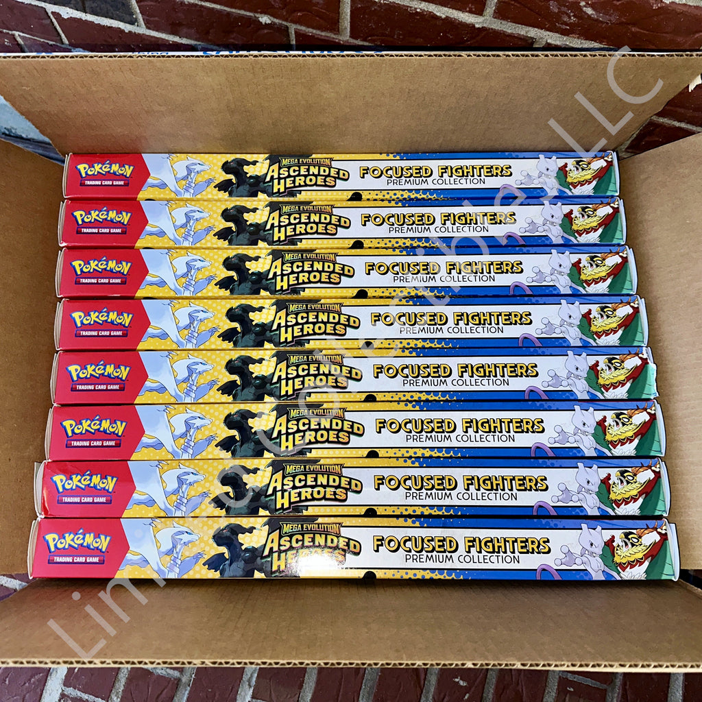 Pokemon TCG ME2.5 Ascended Heroes Focused Fighters Premium Collection Box Shipment