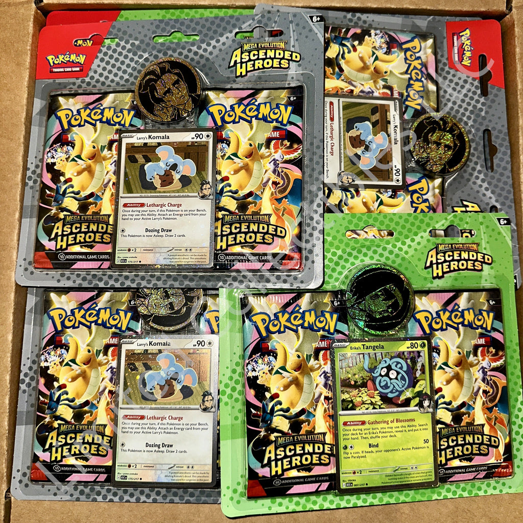 Pokémon TCG Mega Evolution Ascended Heroes 2 Pack Blister Front