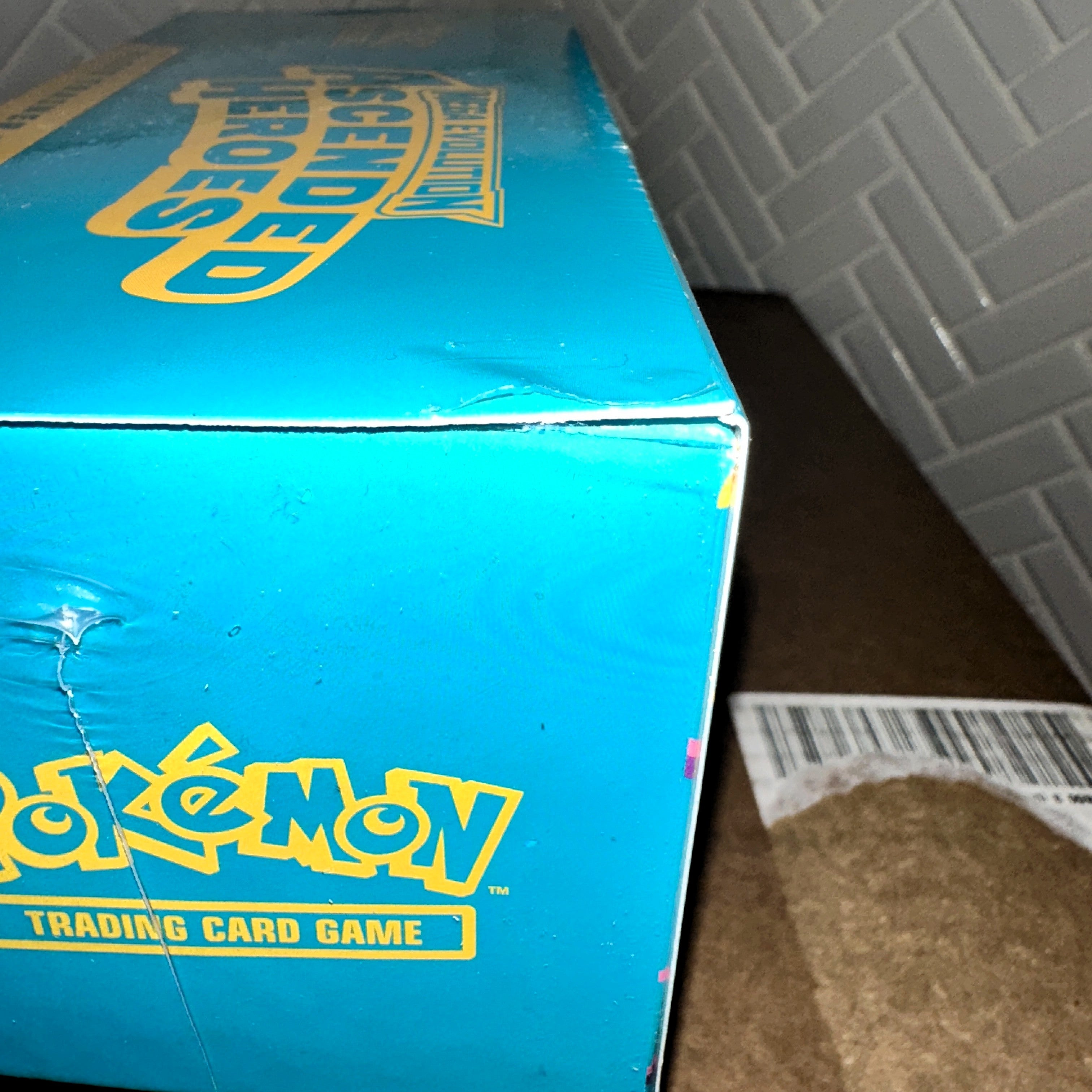 Pokemon TCG Mega Evolution Ascended Heroes Elite Trainer Box Scratch n Dent 2 Example – Limited Collectibles