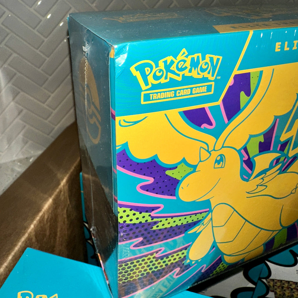Pokemon TCG Mega Evolution Ascended Heroes Elite Trainer Box Scratch n Dent 5 Example