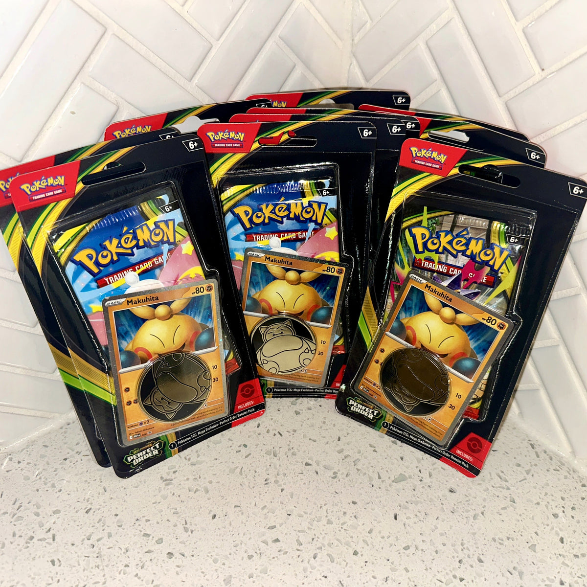 Pokemon TCG Mega Evolution ME03 Perfect Order Single Booster Pack Blister Front – Limited Collectibles