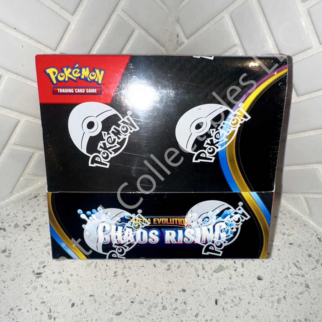 Pokémon TCG Mega Evolution ME04 Chaos Rising Booster Display Box Front