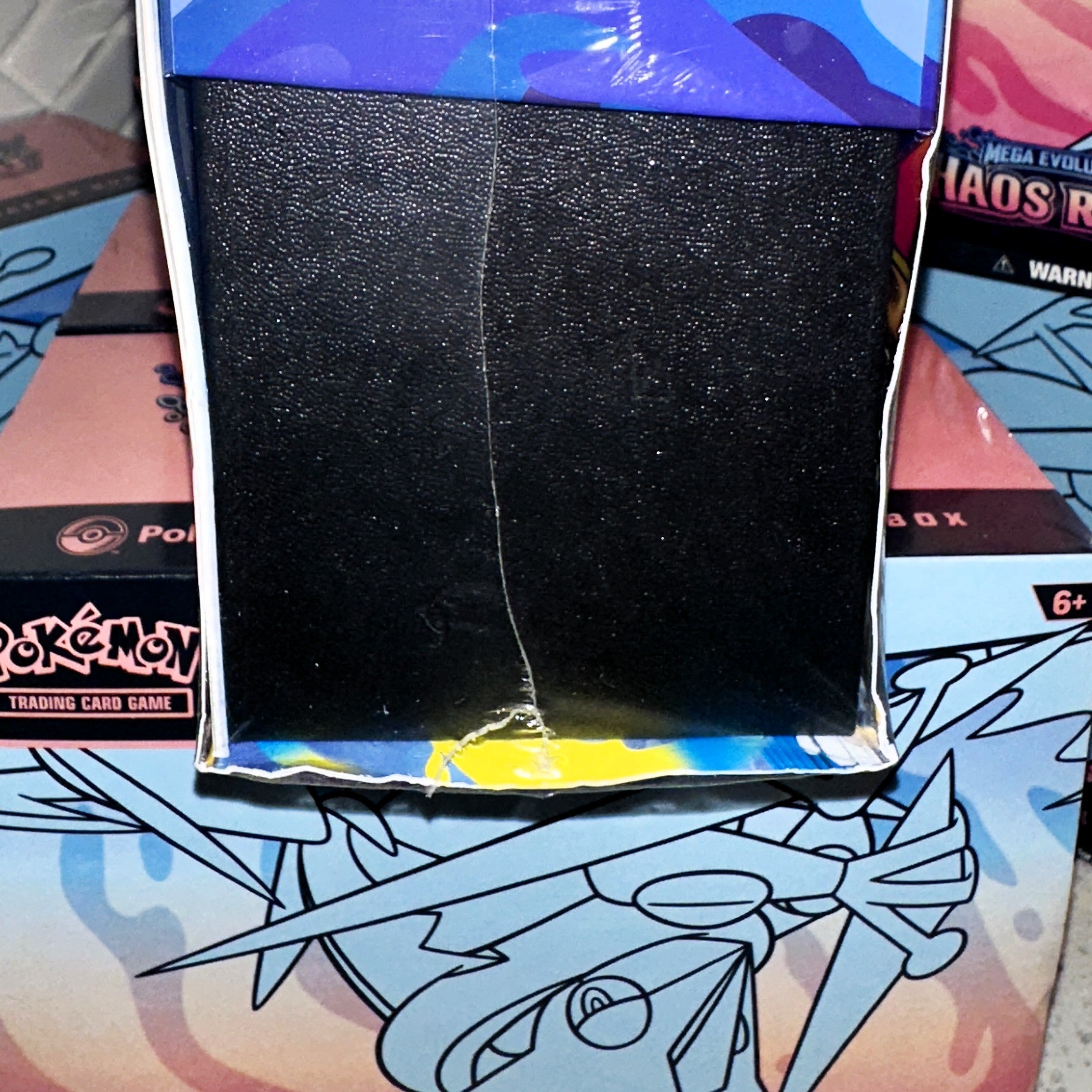 Pokemon TCG Mega Evolution ME04 Chaos Rising Pokemon Center ETB Scratch n Dent Example 2 – Limited Collectibles