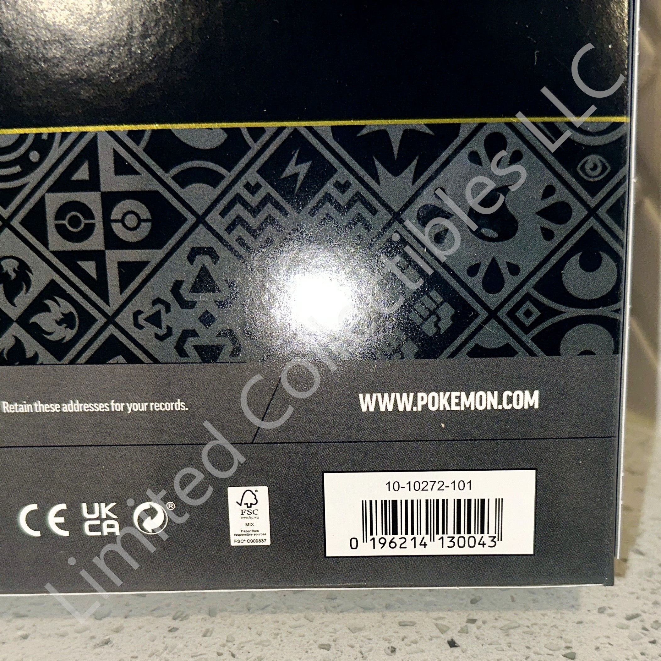 Pokemon TCG Paldean Fates Great Tusk ex Iron Treads ex Premium Collection Box Barcode – Limited Collectibles
