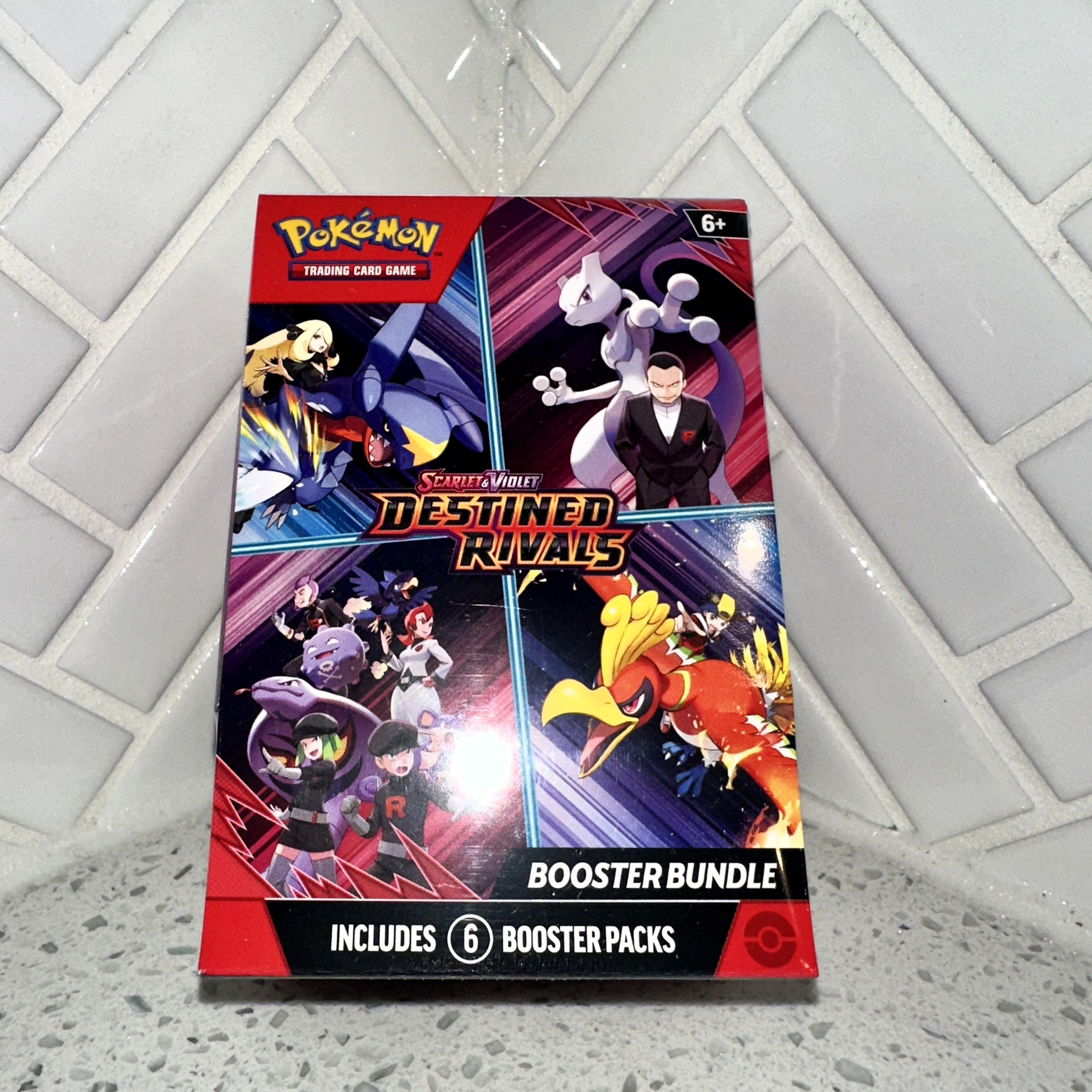 Pokemon TCG Scarlet & Violet Destined Rivals Booster Bundle Box Front – Limited Collectibles