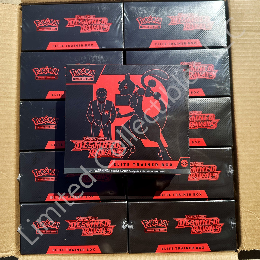 Pokemon TCG Scarlet & Violet Destined Rivals Elite Trainer Box ETB (Retail) Front