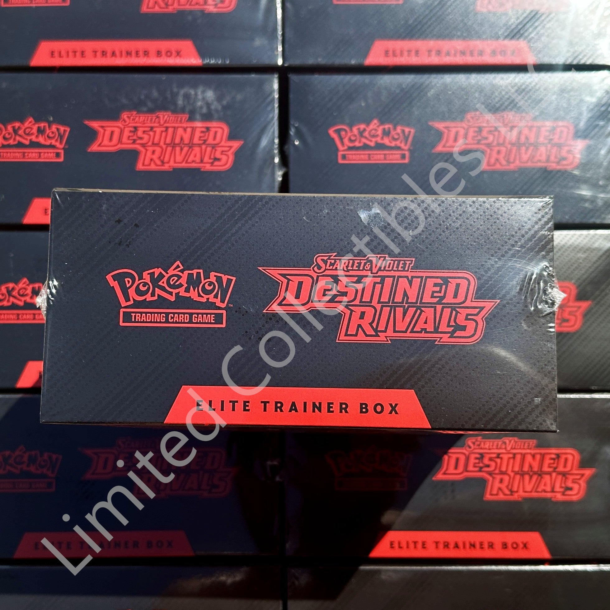 Pokemon TCG Scarlet & Violet Destined Rivals Elite Trainer Box ETB (Retail) Top – Limited Collectibles