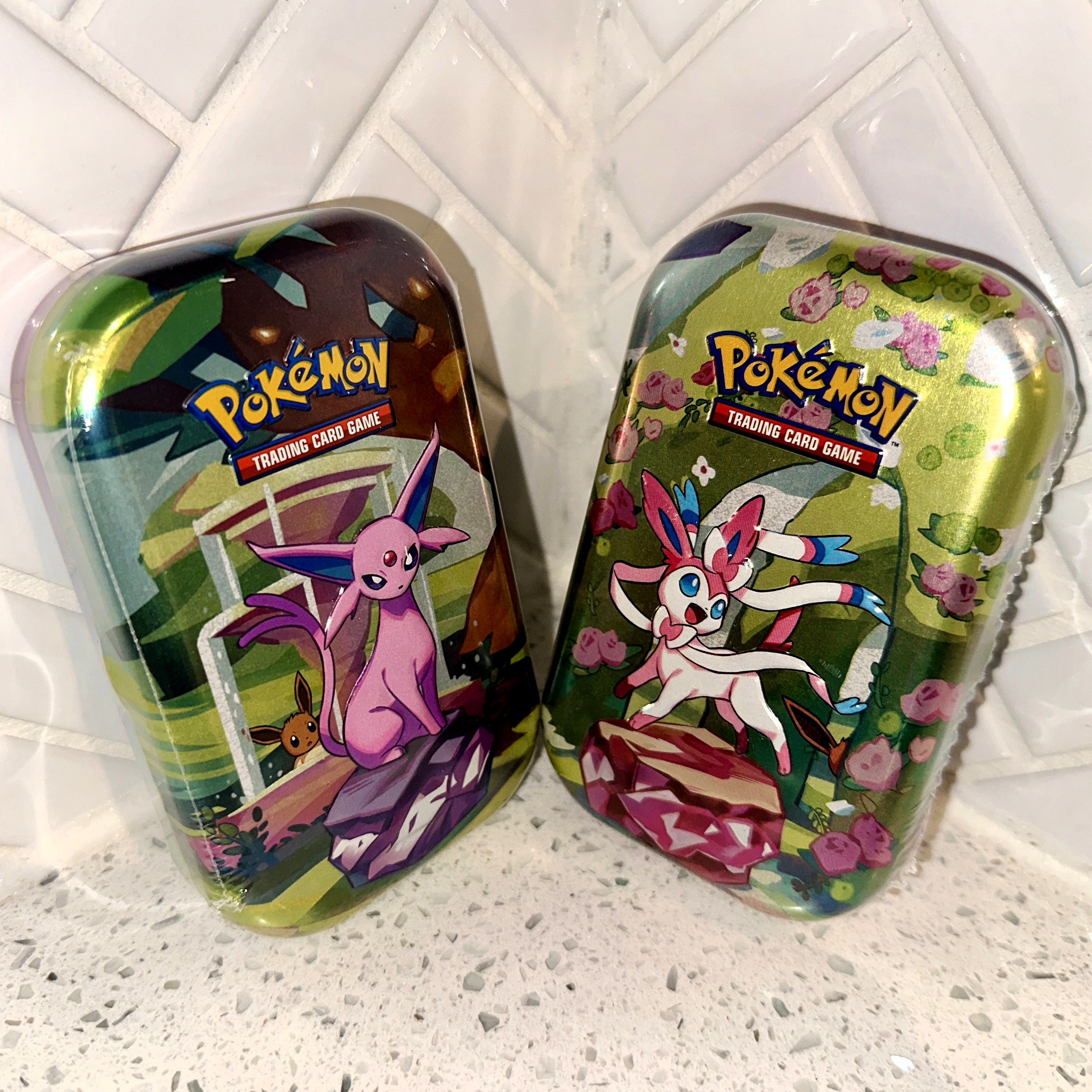 Pokémon TCG Scarlet Violet Prismatic Evolutions Randomly Select Mini Tin Lot of two 2 – Limited Collectibles