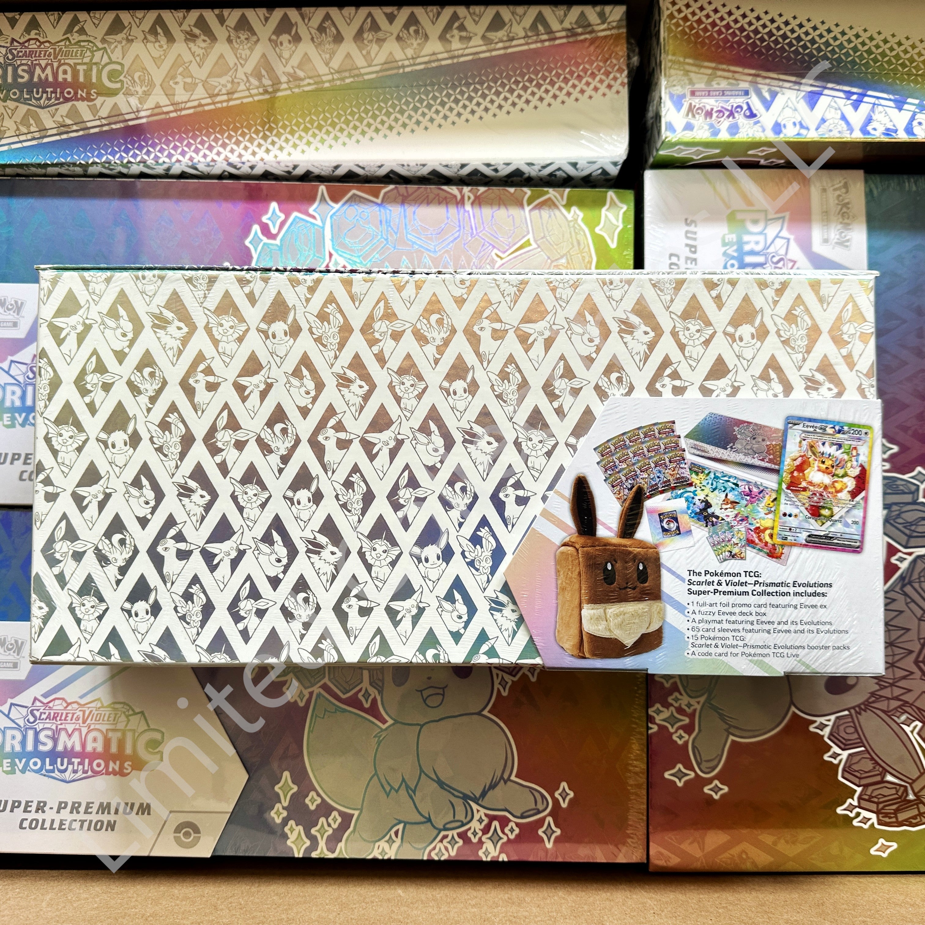 pokemon cards prismatic evolutions super premium collection Pokémon TCG: Scarlet & Violet Prismatic Evolutions Super Premium Collection  Box – Super Premium Collection | Pokémon | POKE-PRI-EVO-SPC-0064