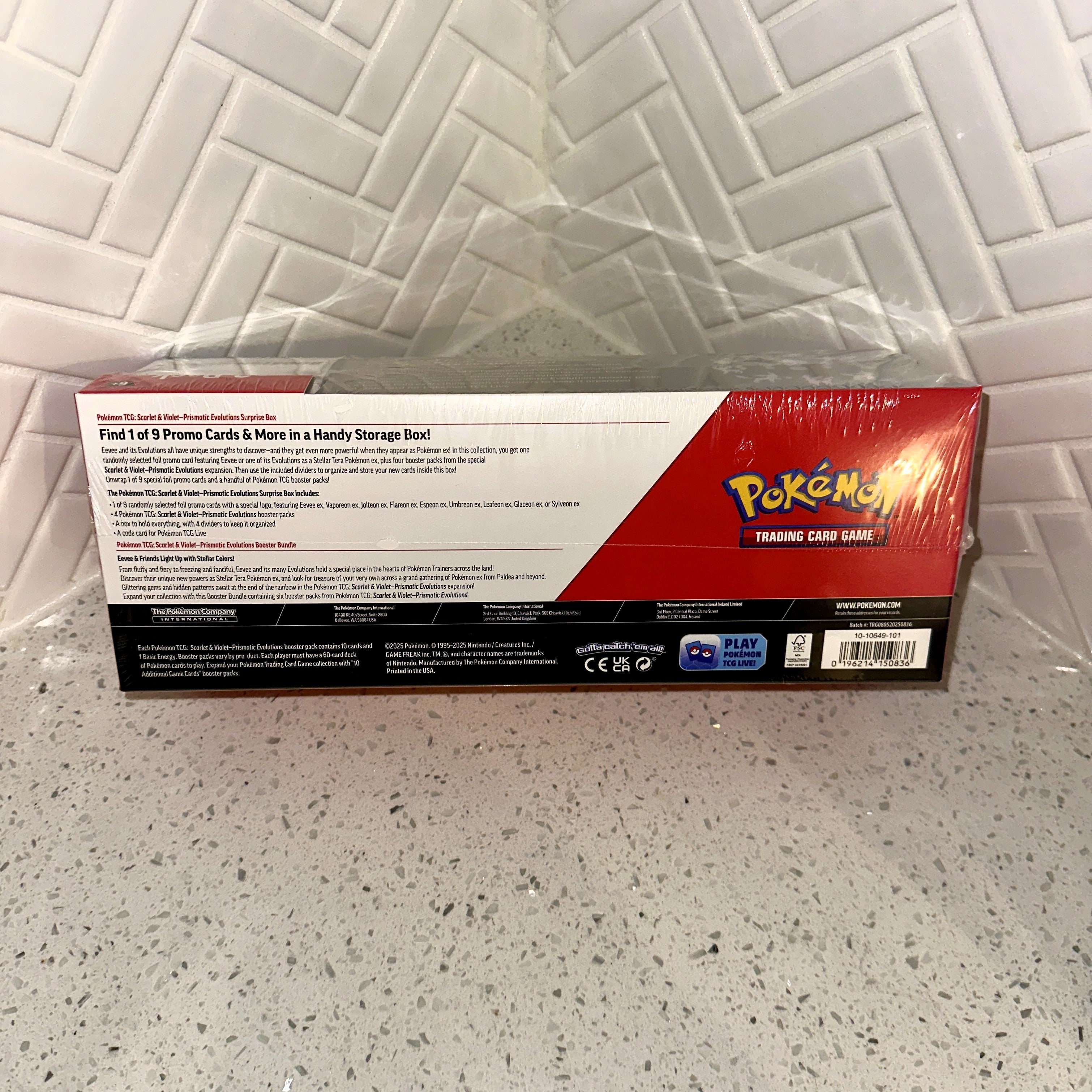 Pokémon TCG Scarlet Violet Prismatic Evolutions Surprise Box Booster Bundle Bottom – Limited Collectibles