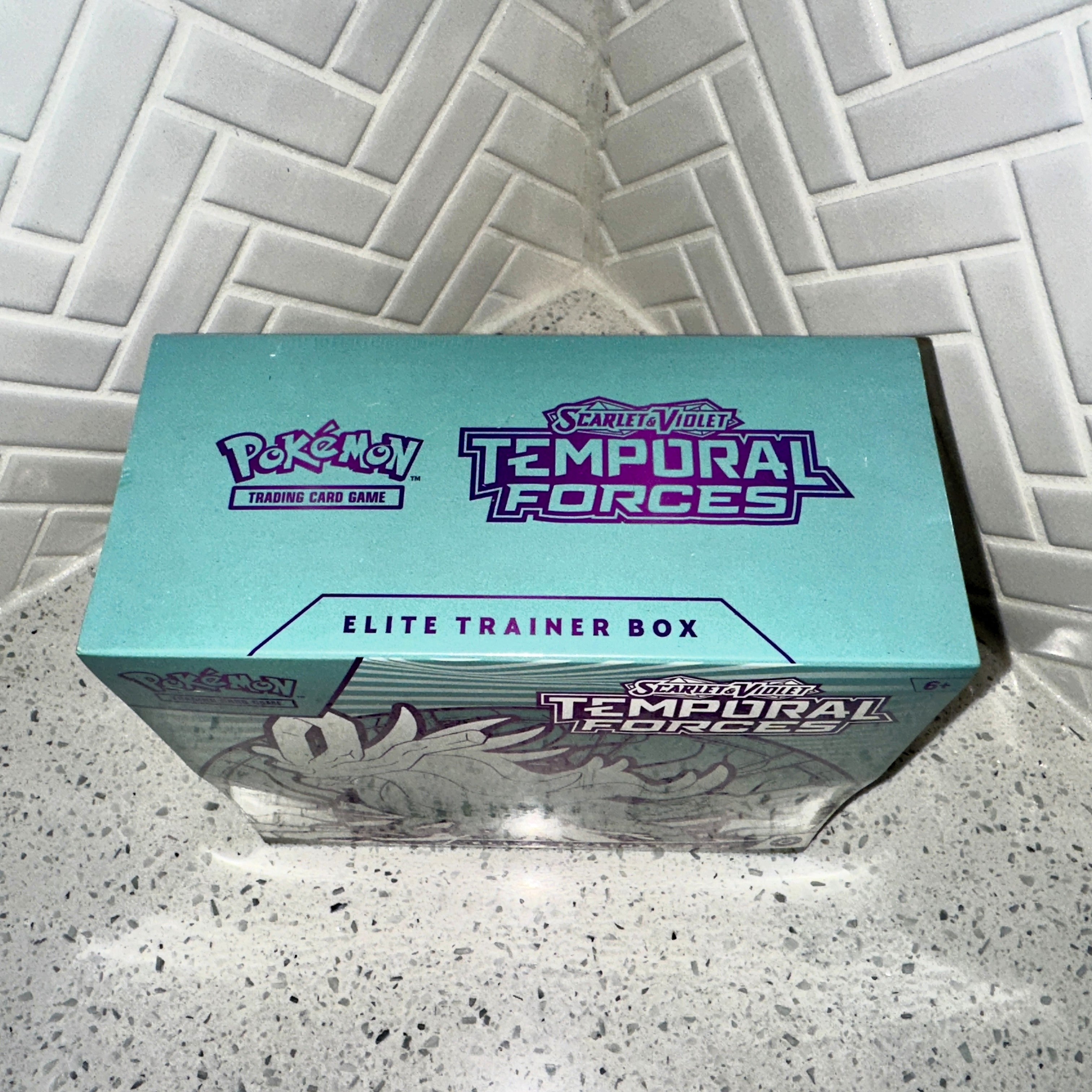 Pokémon TCG Scarlet & Violet Temporal Forces Walking Wake Elite Trainer Box ETB Top – Limited Collectibles