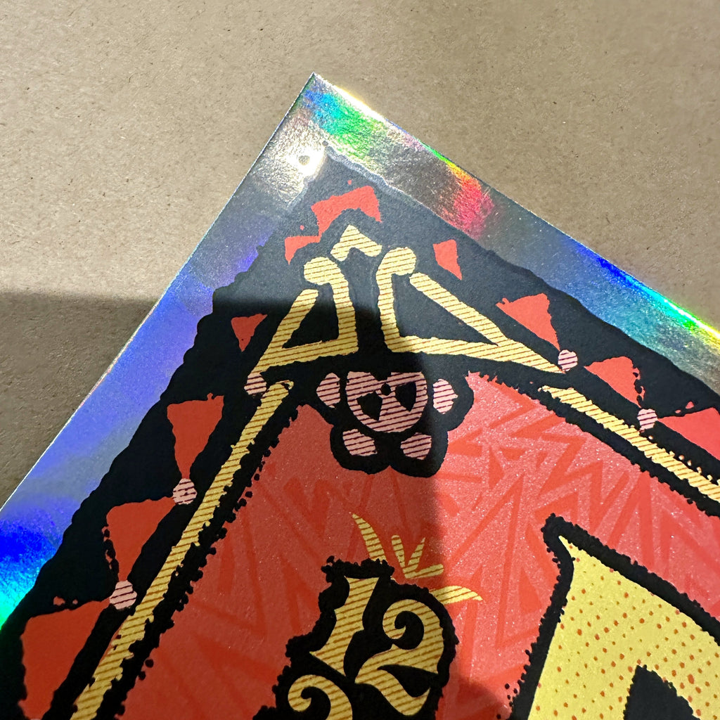 Primus Oakland 2024 New Years Eve Rainbow Foil Variant Concert Poster Zoltron Corner 4