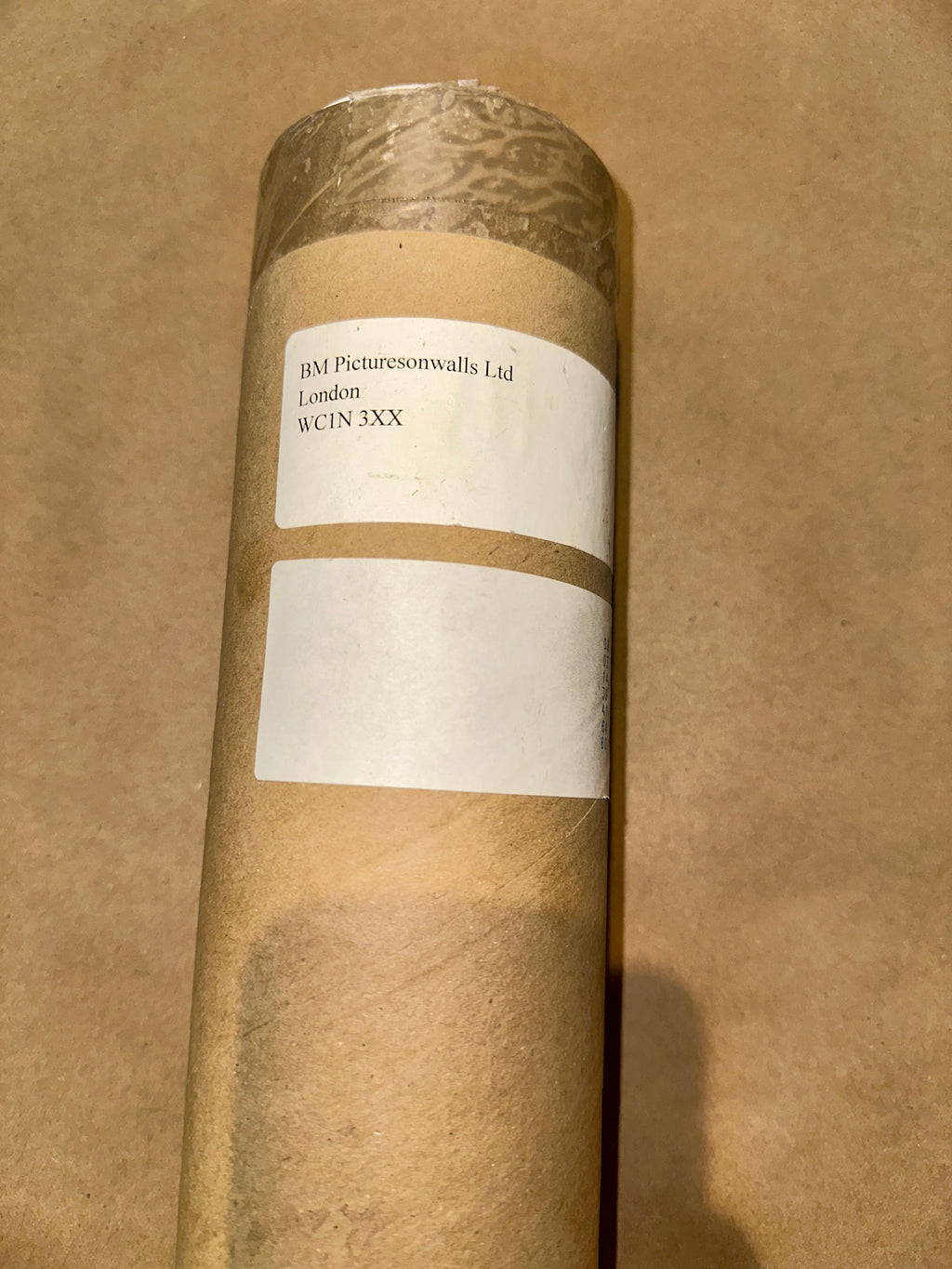 Prints on Walls POW Tube 1 Banksy Soup Can Provenance