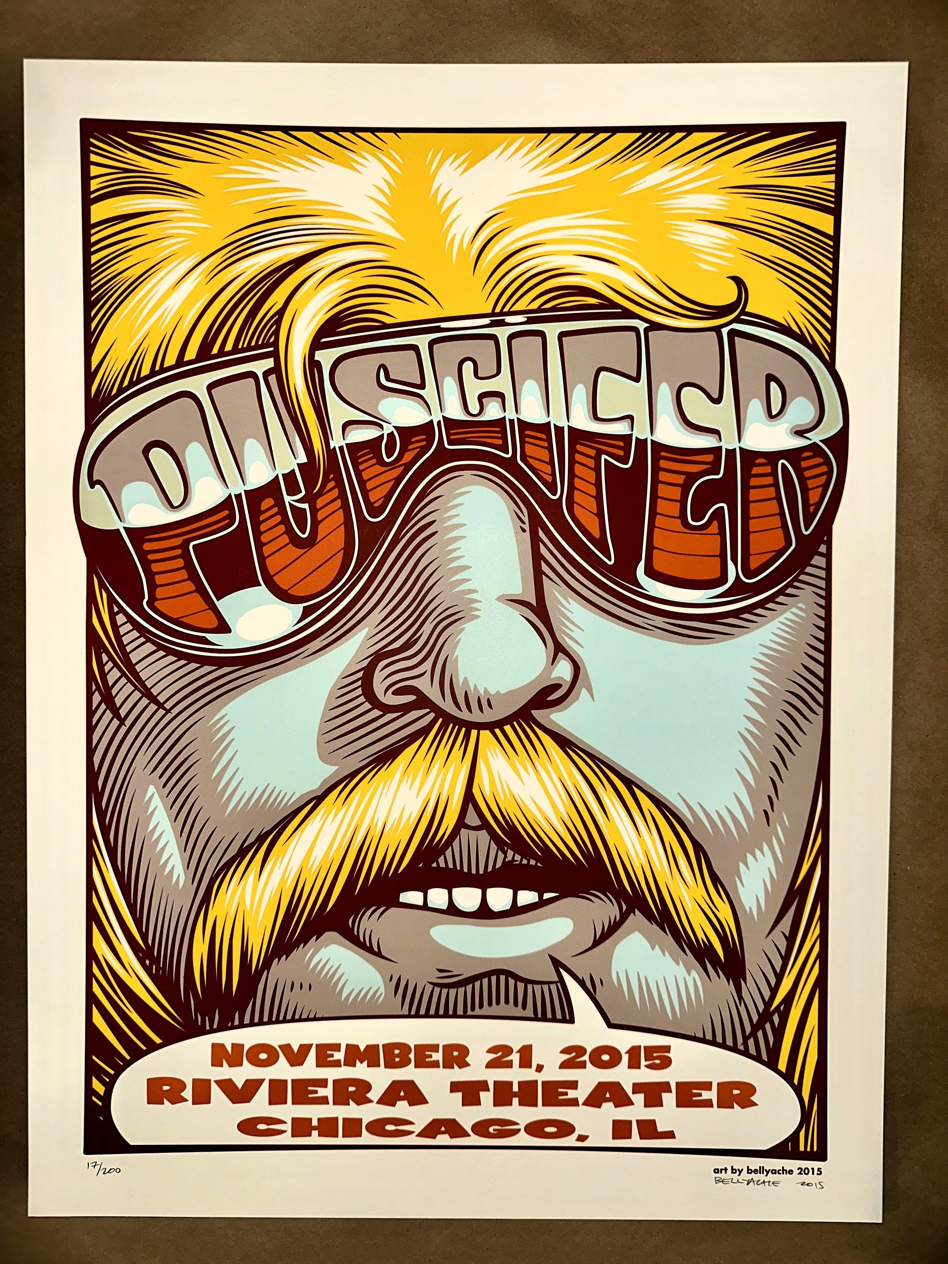 Puscifer 2015 Chicago Limited Edition Concert Poster - Reuben Rude - art_print – Limited Collectibles