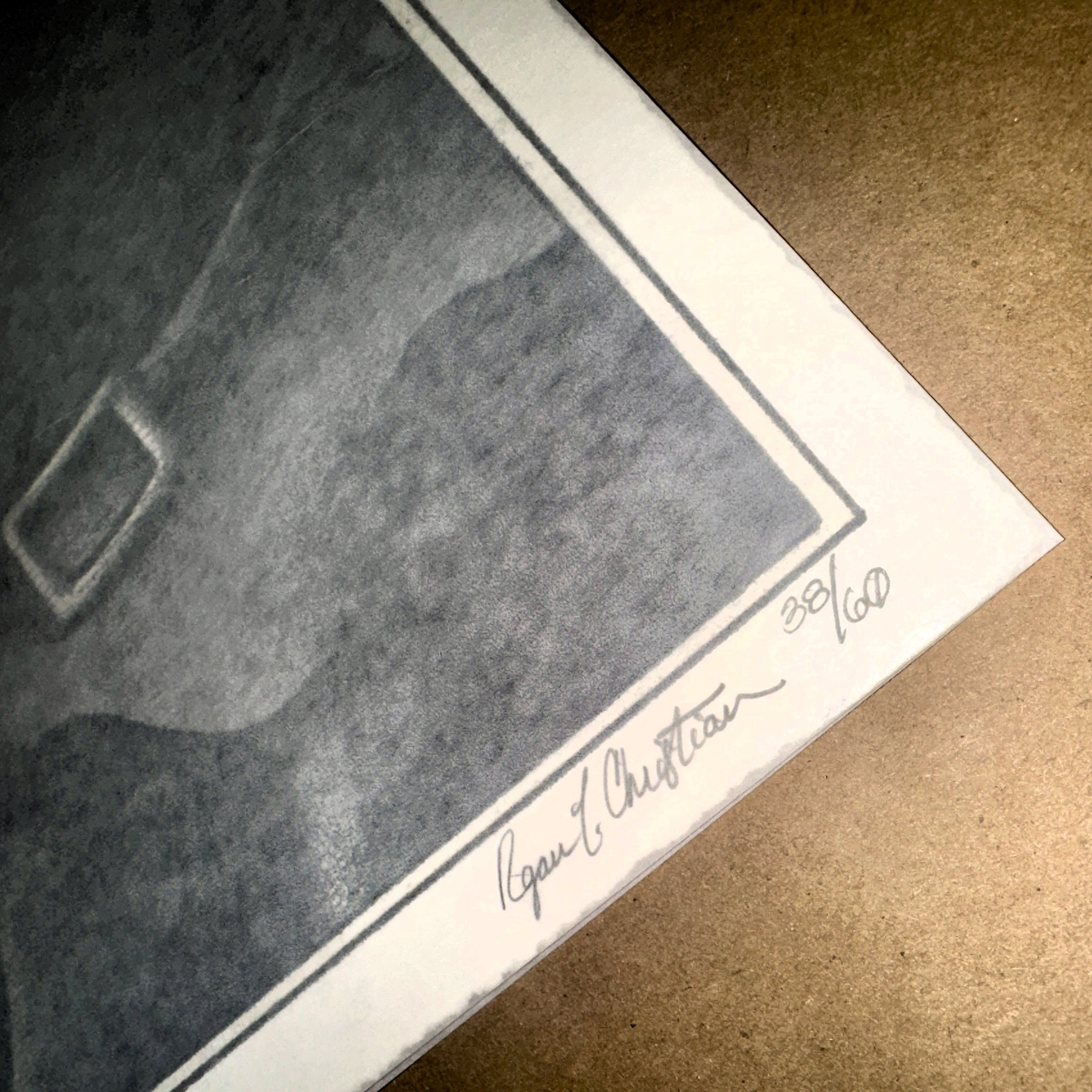 Ryan Travis Christian - Bullet Knights 202 Signed & Numbered Art Print Corner 1 Signature Numbering – Limited Collectibles