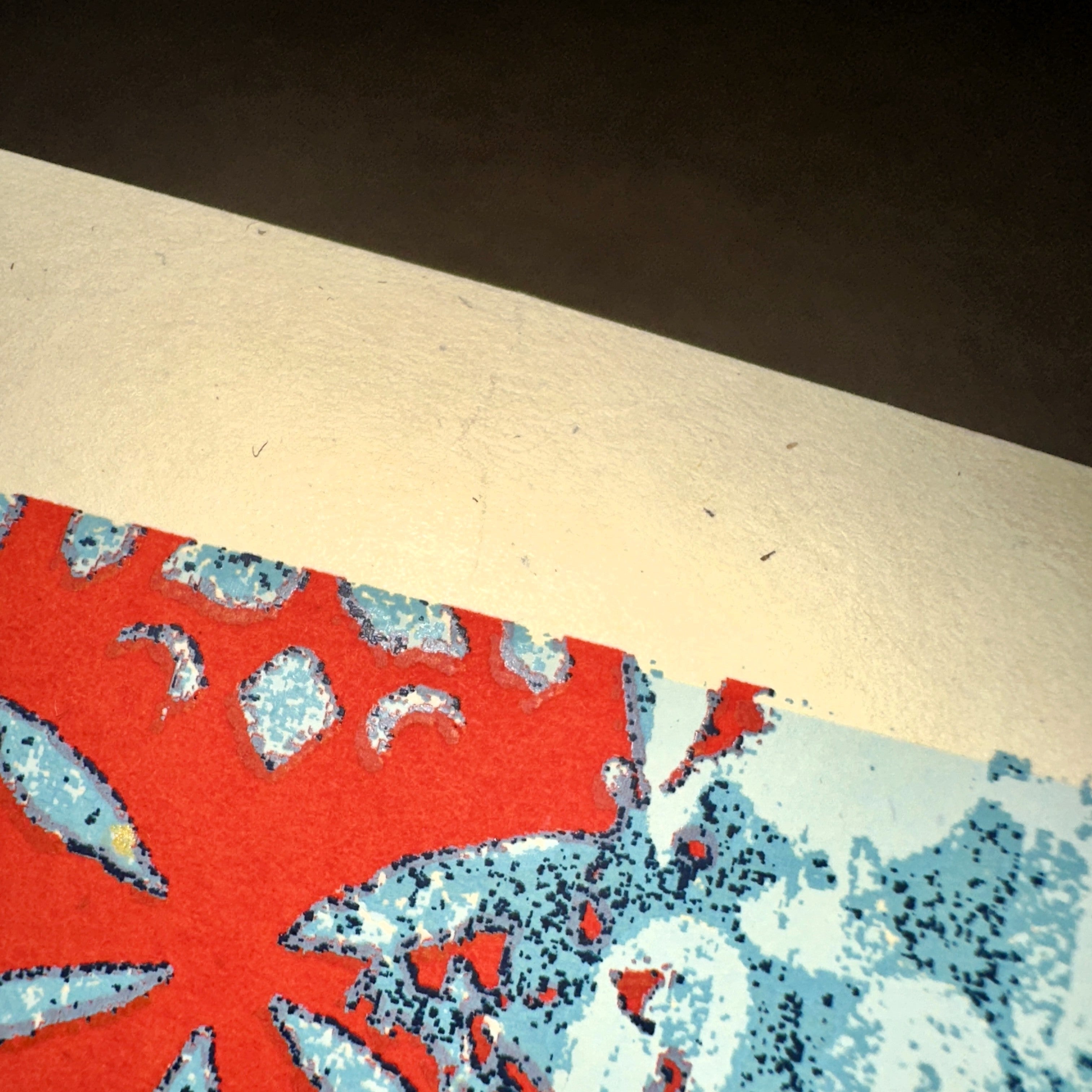 Shepard Fairey 2025 Chaos Mandala 2 Limited Edition Signed Numbered Screenprint Detail 1 – Limited Collectibles