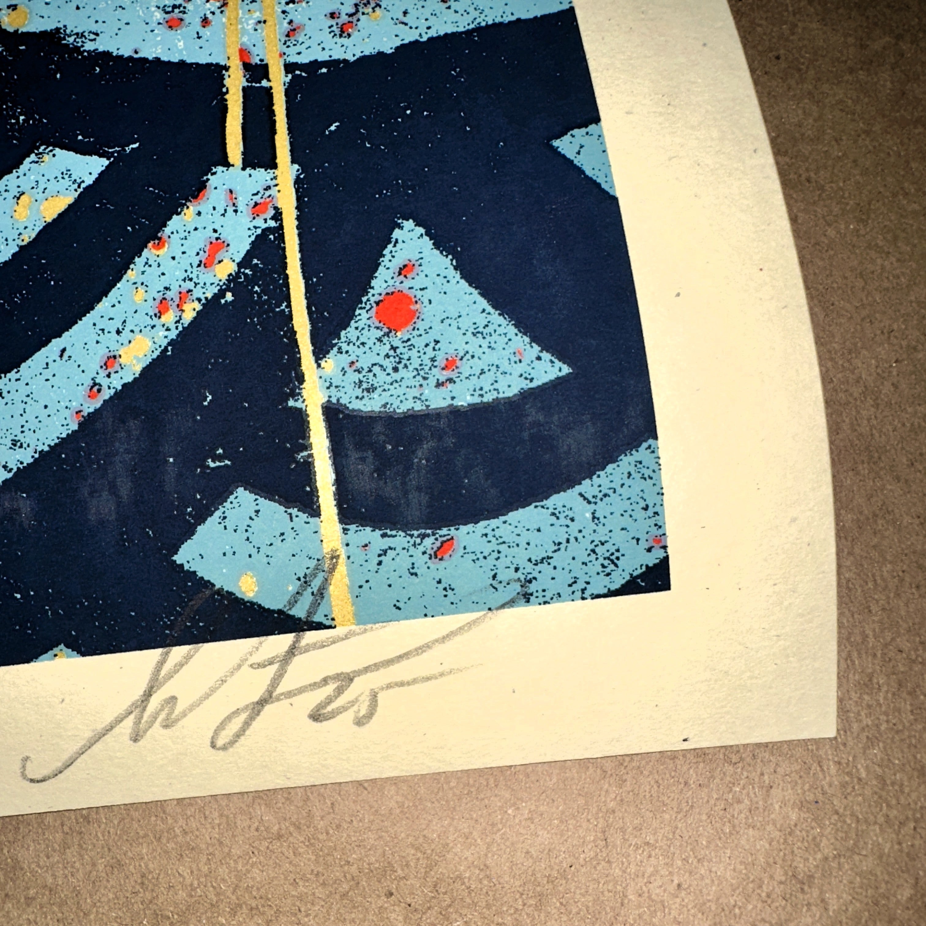 Shepard Fairey 2025 Chaos Mandala 2 Limited Edition Signed Numbered Screenprint Corner 2 – Limited Collectibles