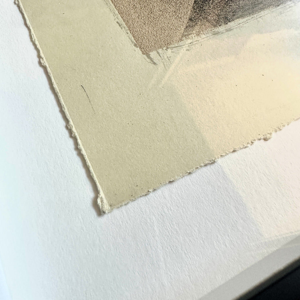 Shepard Fairey AR-15 Lily Unique 11 Signed Mixed Media Mono-Engraving on Paper Corner 2