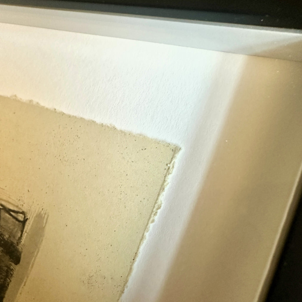 Shepard Fairey AR-15 Lily Unique 11 Signed Mixed Media Mono-Engraving on Paper Corner 4