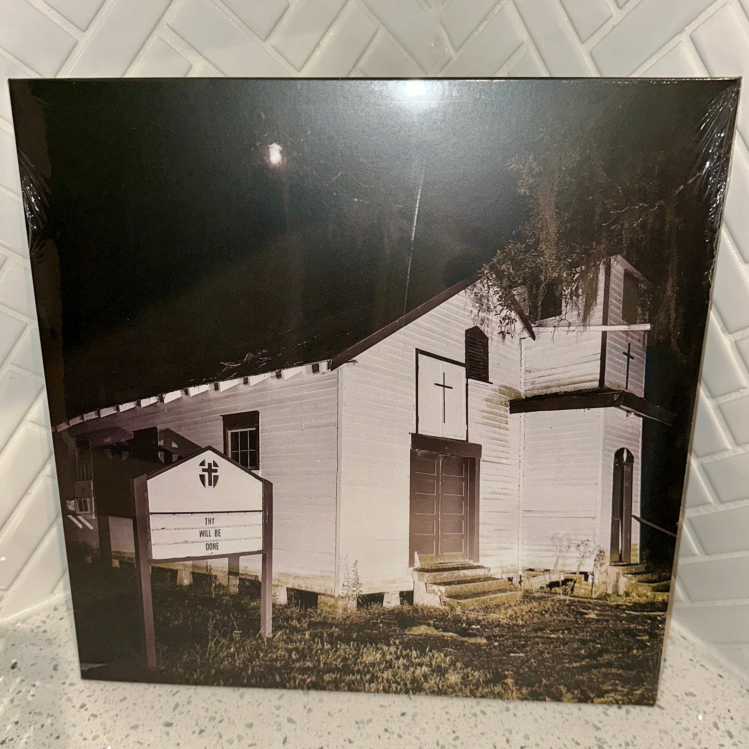 Suicideboys - Thy Will Be Done LP Limited D2C Exclusive Tigers Eye Vinyl Record Front – Limited Collectibles