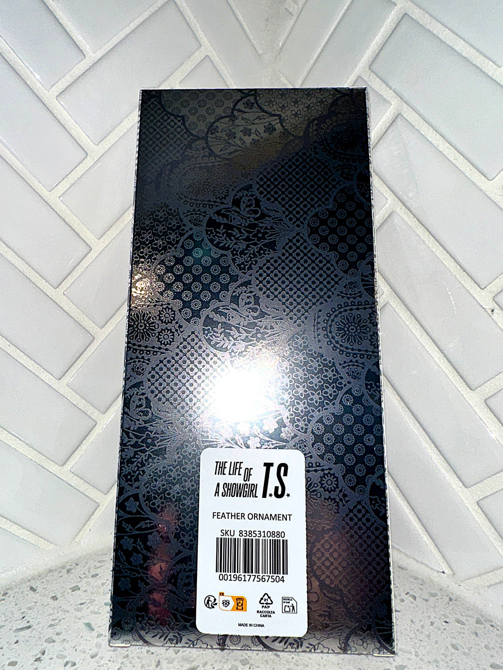 Taylor Swift Ornament ~ Holiday Collection ~ Feather