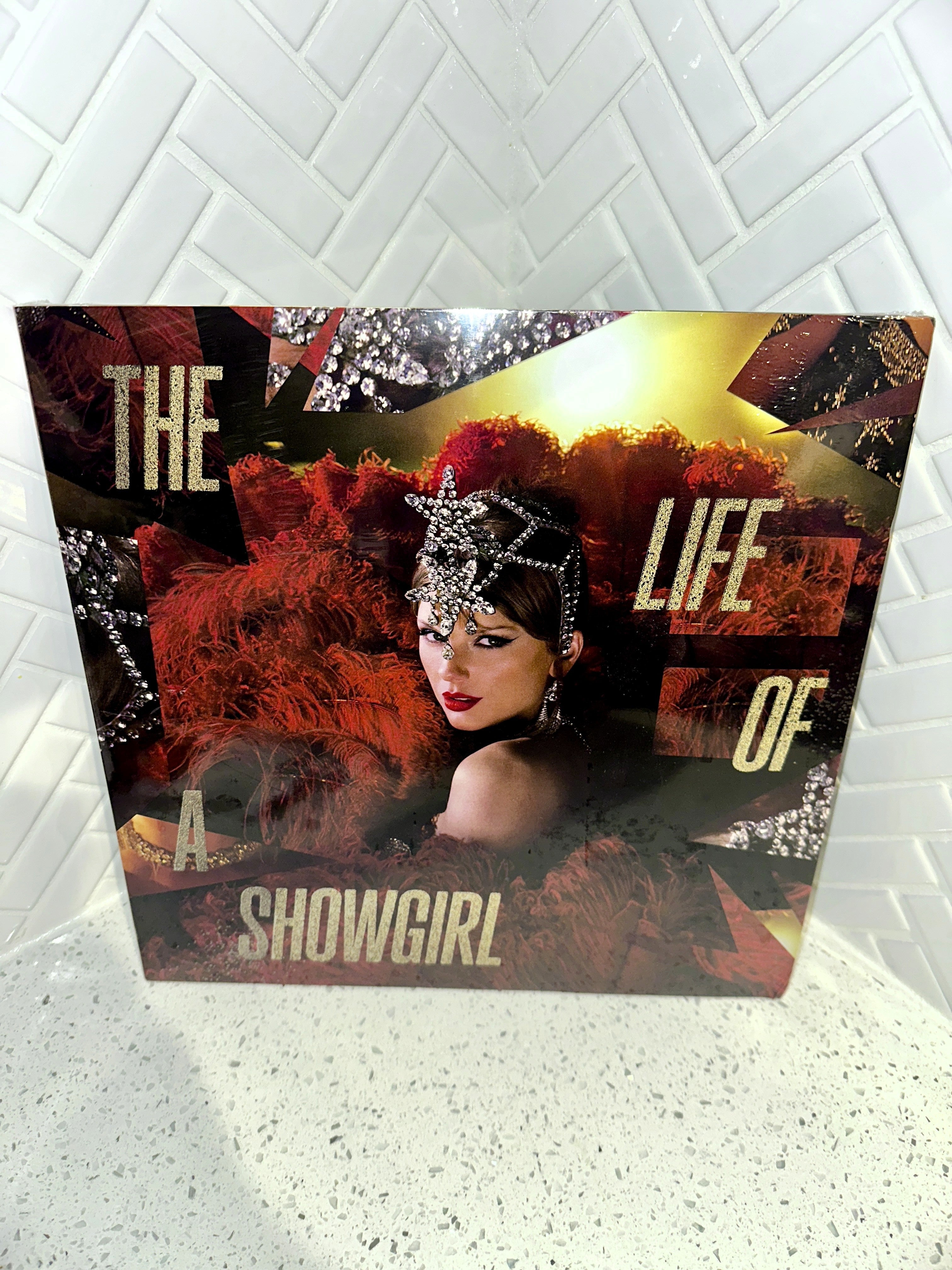 Taylor Swift - The Life of a Showgirl LP: Under Bright Lights Pearlescent Vinyl - media_vinyl – Limited Collectibles