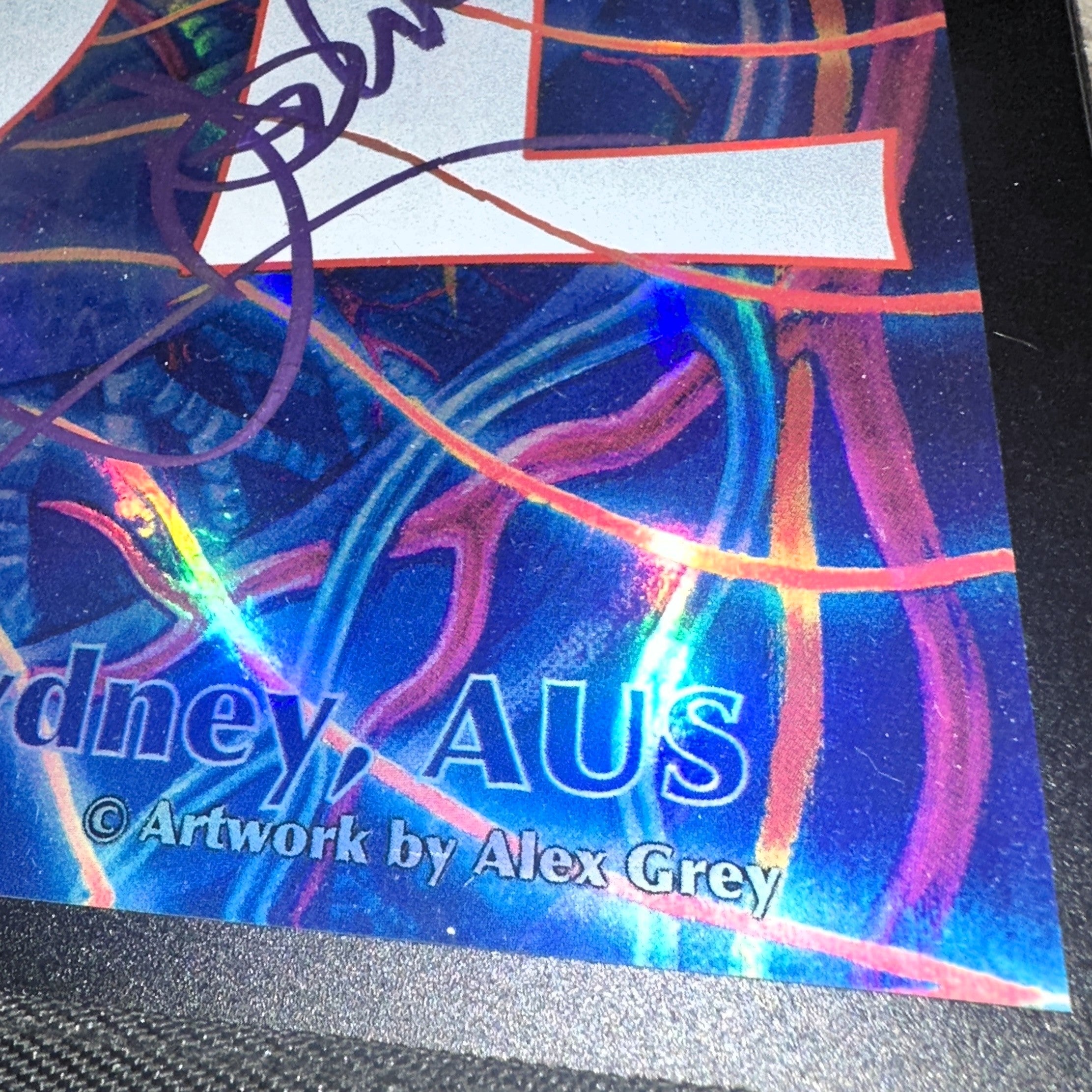Tool 2020 Sydney AU Fear Inoculum Band Signed Numbered Concert Poster Alex Grey Corner – Limited Collectibles