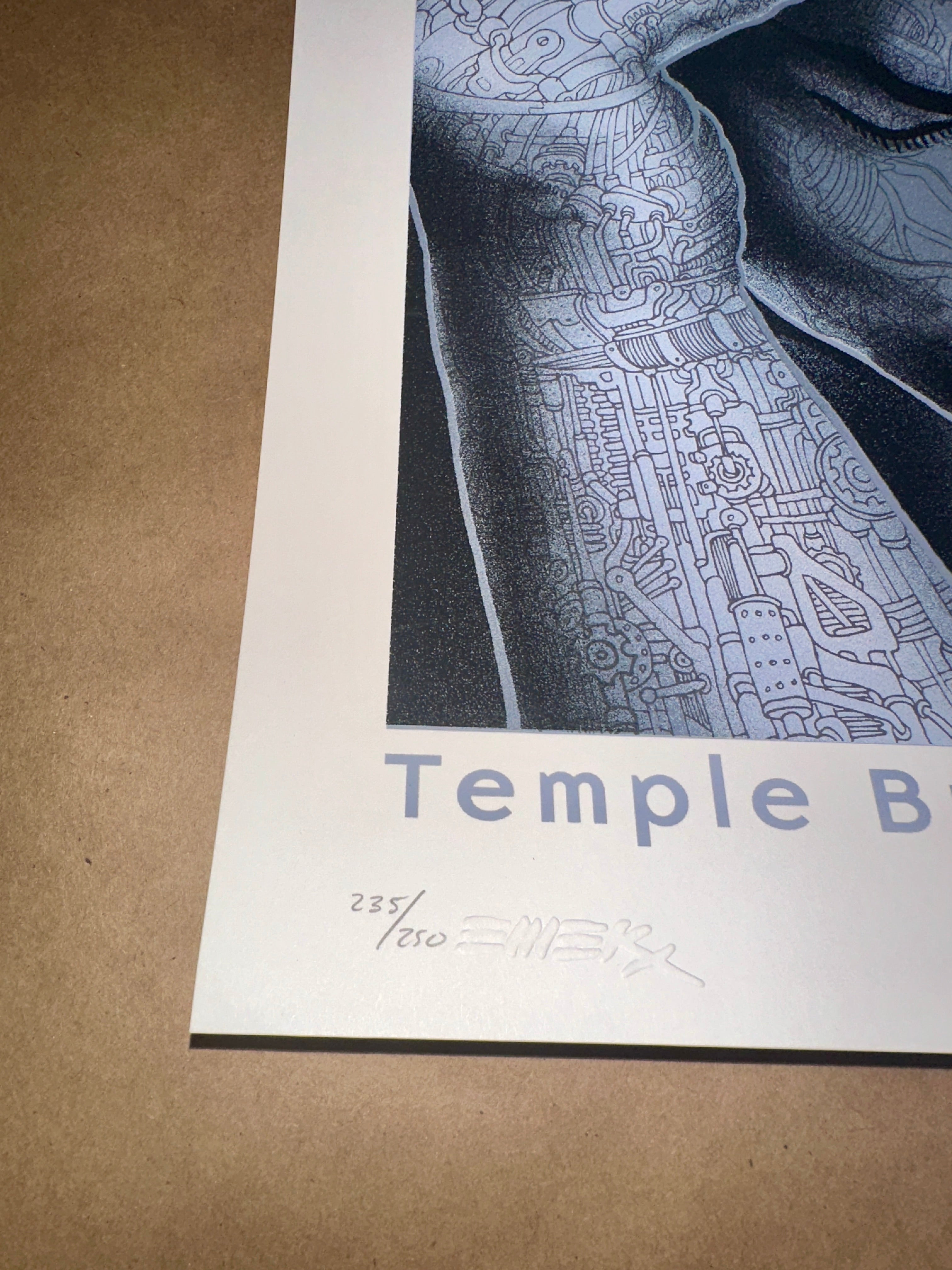 Tool 2006 Denver 10,000 Days Tour Concert Poster - Cyberman - Emek – Limited Collectibles