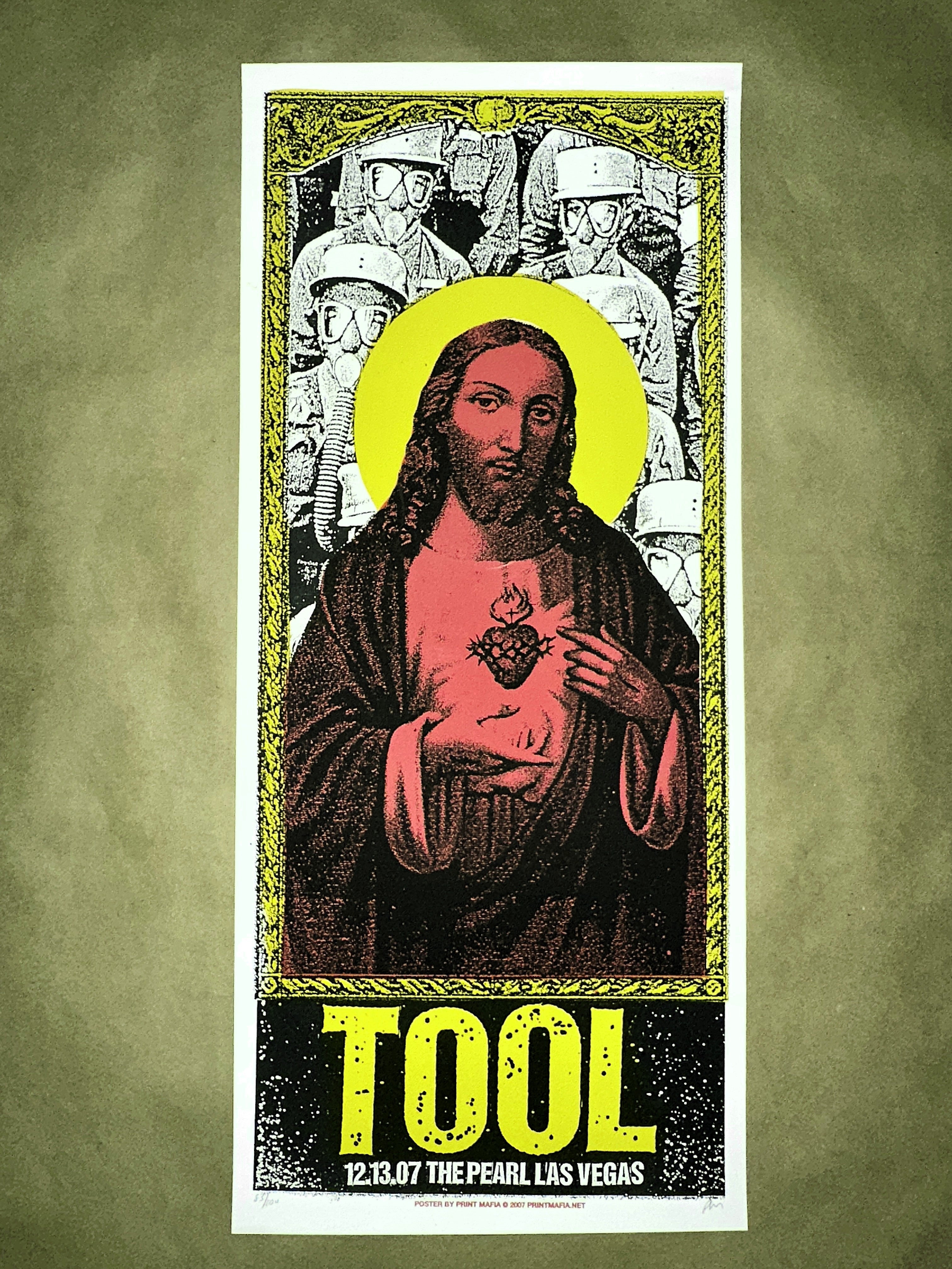 Tool 2007 Las Vegas 10,000 Days Tour Concert Poster Set (Night 1 & Night 2) – Print Mafia – Limited Collectibles