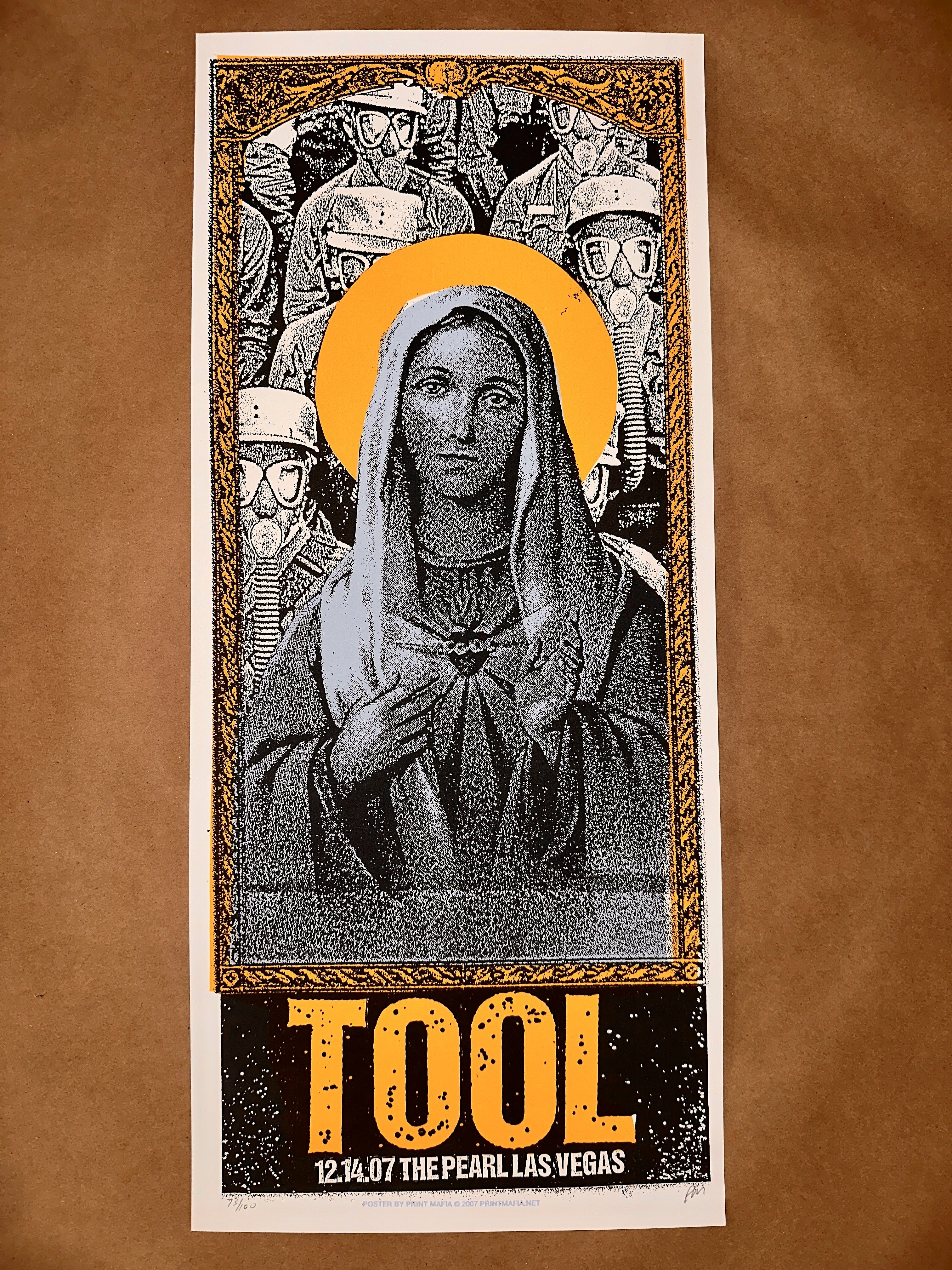 Tool 2007 Las Vegas 10,000 Days Tour Concert Poster Set (Night 1 & Night 2) – Print Mafia – Limited Collectibles