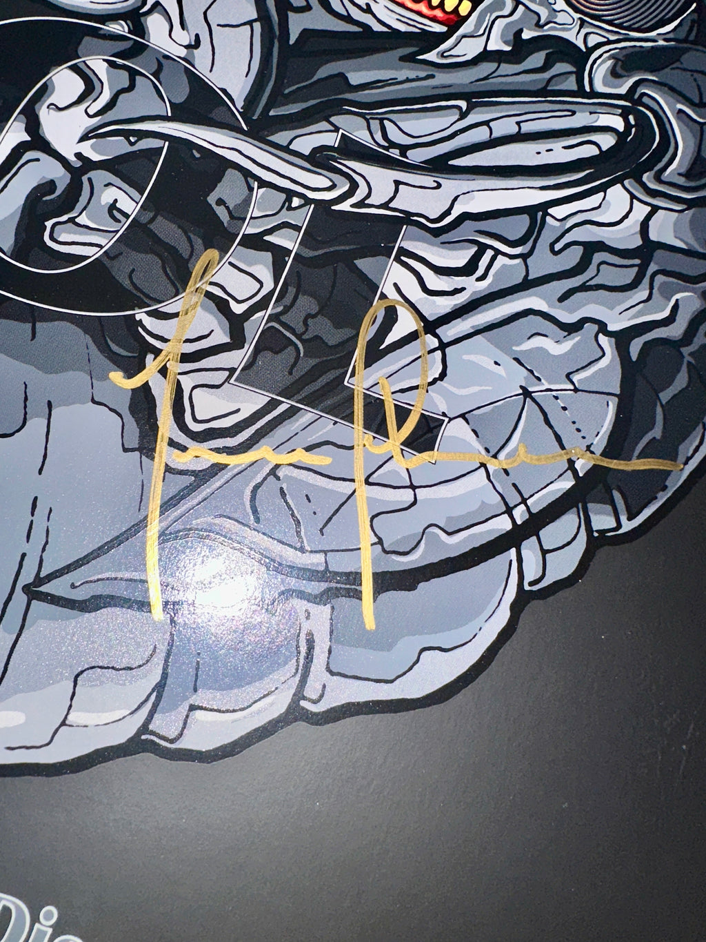 Tool 2016 San Diego Concert Poster - Band Signed - Adam Jones