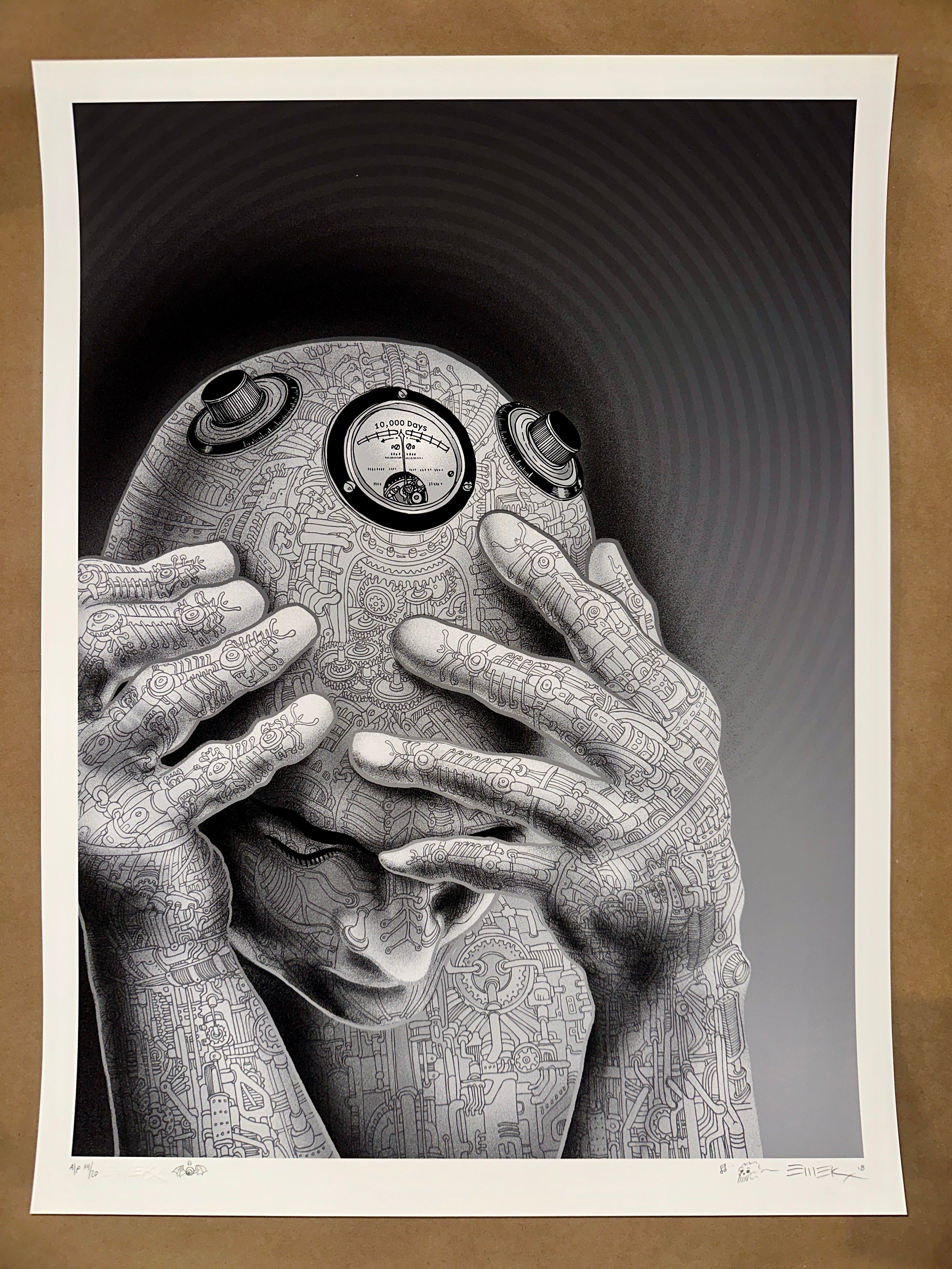 Tool Cyberman Full Size 2018 Art Print - Emek - art_print – Limited Collectibles